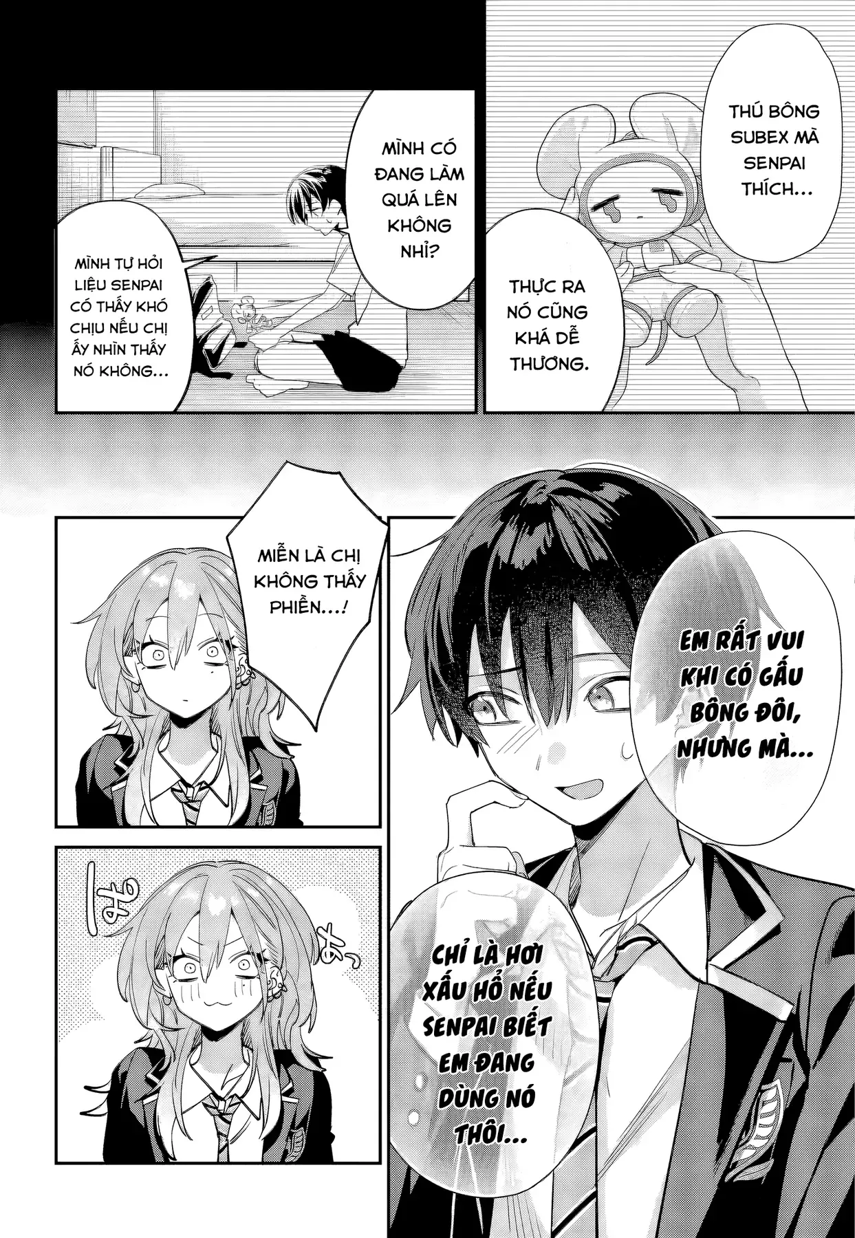 Haimiya-Senpai Không Chỉ Đáng Sợ Mà Còn Dễ Thương Chap 14 - Next Chap 13