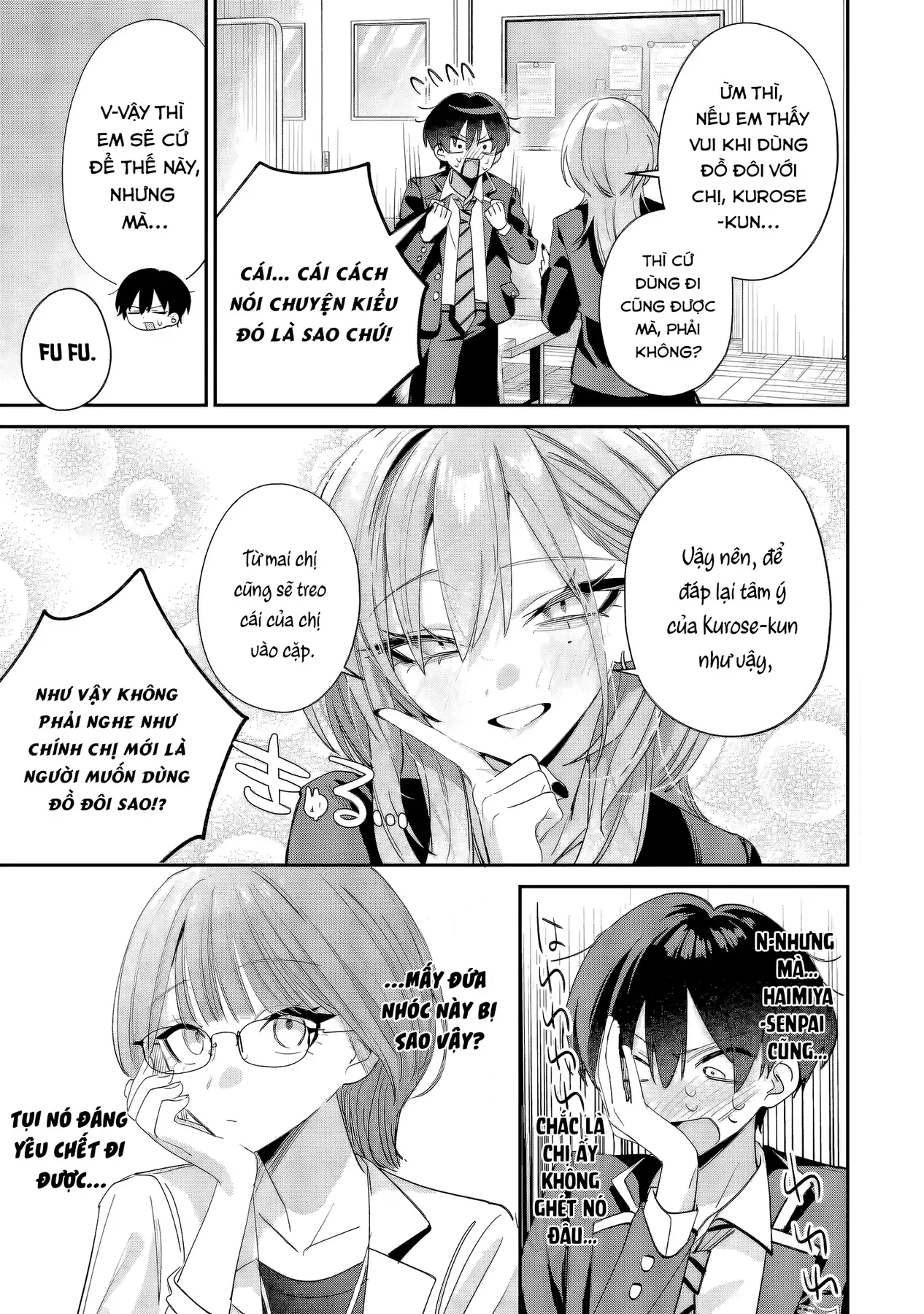 Haimiya-Senpai Không Chỉ Đáng Sợ Mà Còn Dễ Thương Chap 14 - Next Chap 13