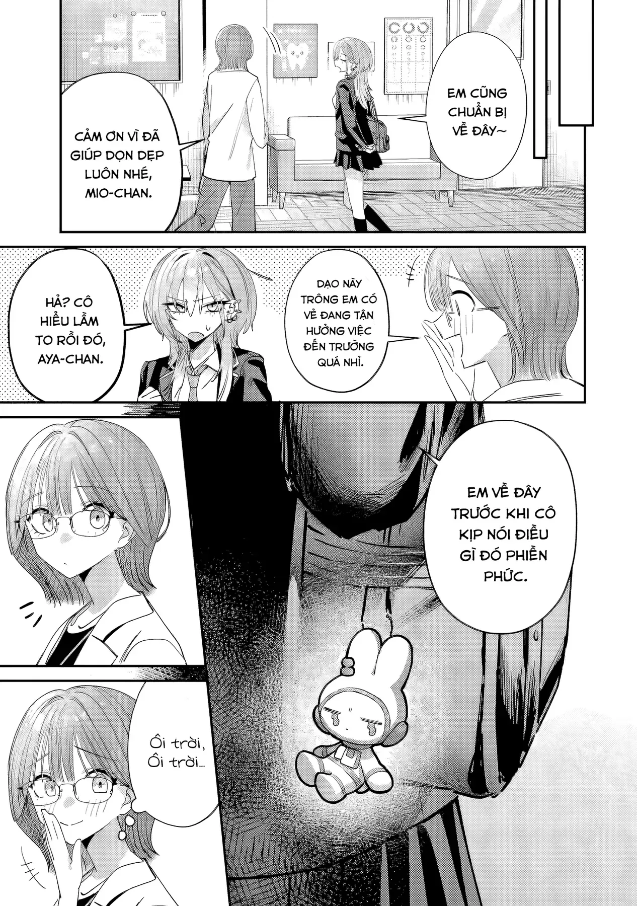 Haimiya-Senpai Không Chỉ Đáng Sợ Mà Còn Dễ Thương Chap 14 - Next Chap 13