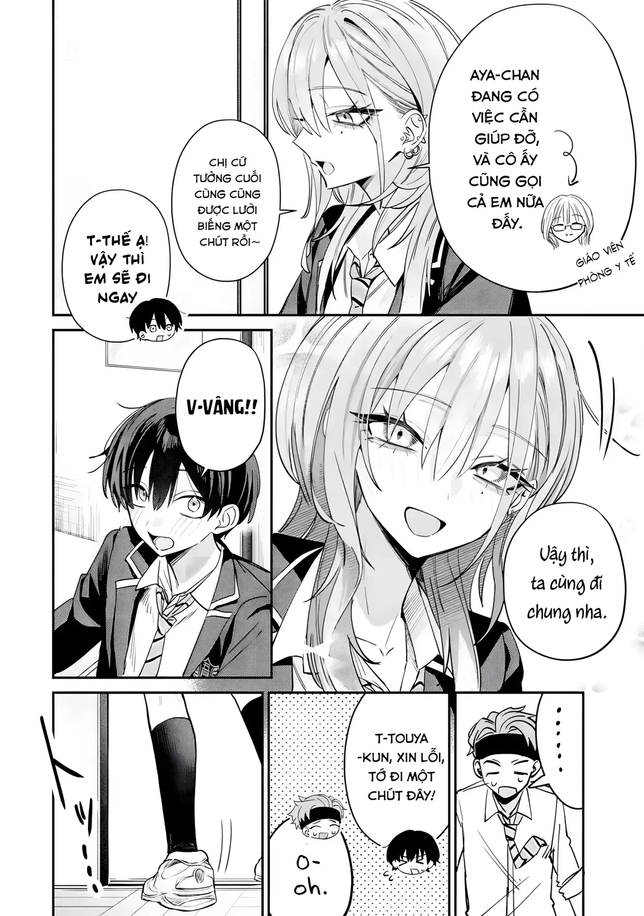 Haimiya-Senpai Không Chỉ Đáng Sợ Mà Còn Dễ Thương Chap 15 - Next Chap 14.6