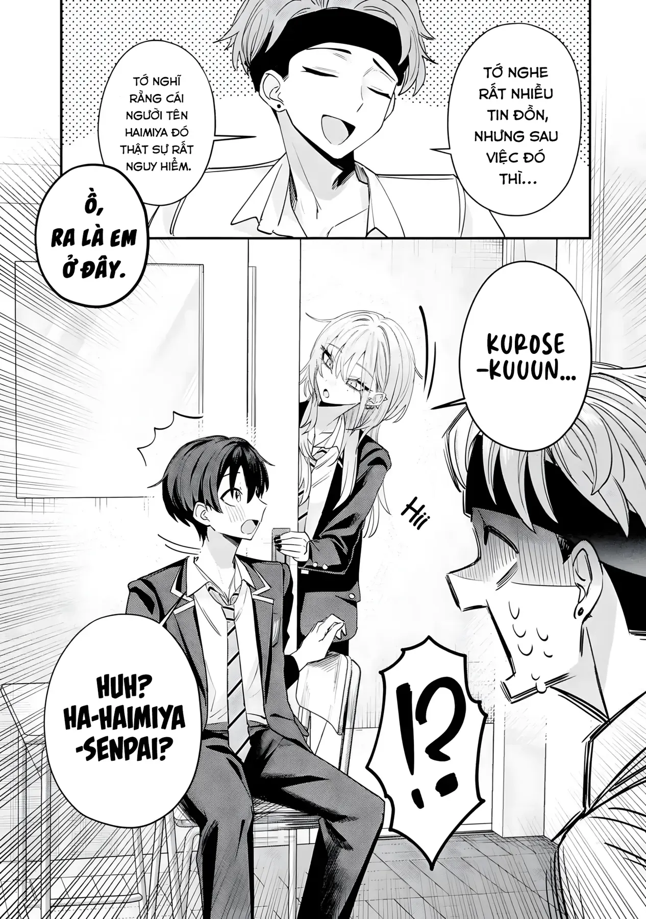Haimiya-Senpai Không Chỉ Đáng Sợ Mà Còn Dễ Thương Chap 15 - Next Chap 14.6