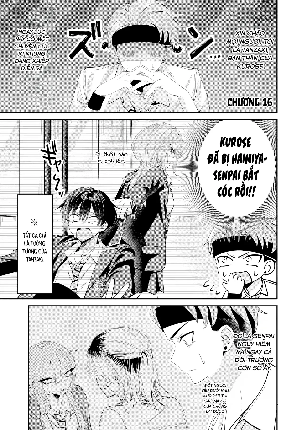Haimiya-Senpai Không Chỉ Đáng Sợ Mà Còn Dễ Thương Chap 16 - Next Chap 15
