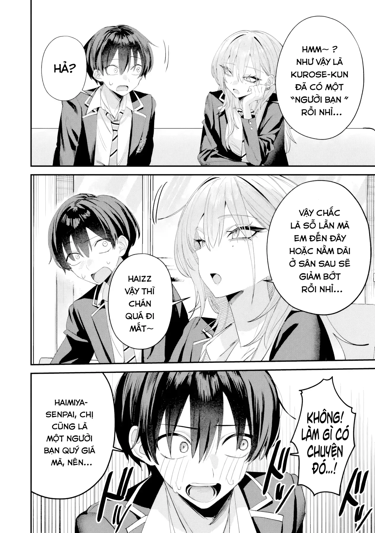 Haimiya-Senpai Không Chỉ Đáng Sợ Mà Còn Dễ Thương Chap 16 - Next Chap 15