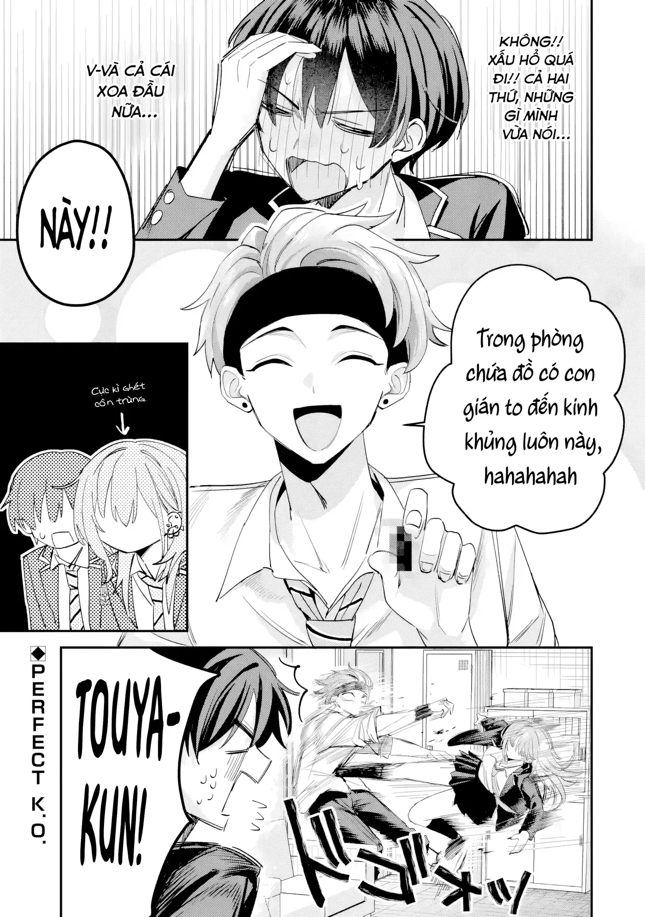 Haimiya-Senpai Không Chỉ Đáng Sợ Mà Còn Dễ Thương Chap 16 - Next Chap 15