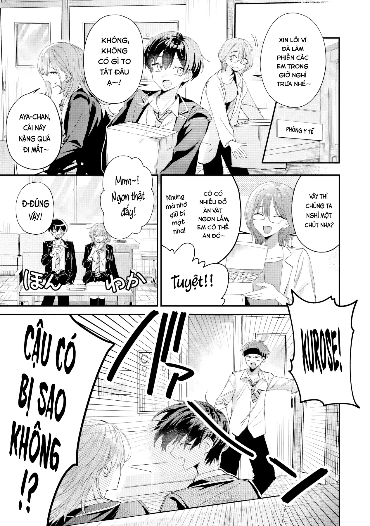 Haimiya-Senpai Không Chỉ Đáng Sợ Mà Còn Dễ Thương Chap 16 - Next Chap 15