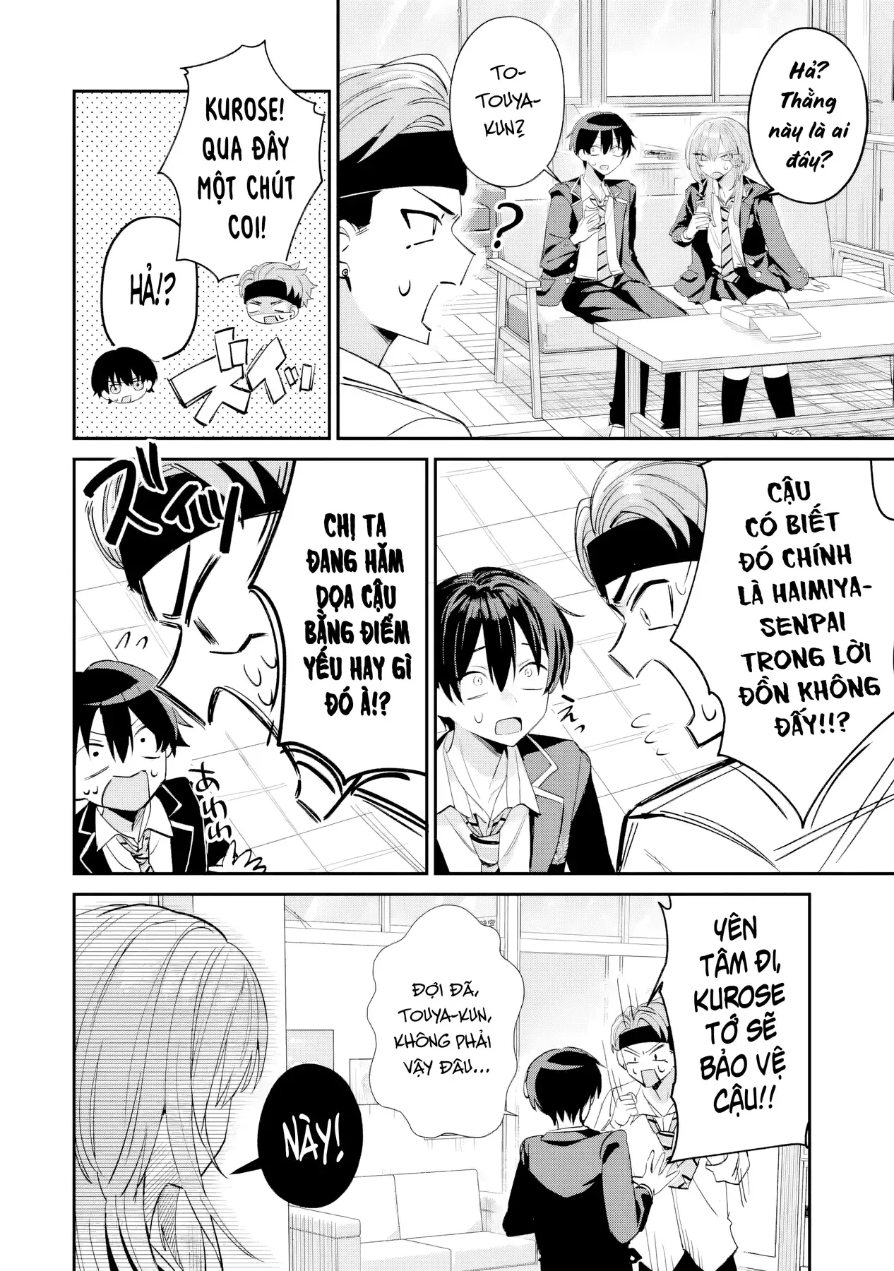 Haimiya-Senpai Không Chỉ Đáng Sợ Mà Còn Dễ Thương Chap 16 - Next Chap 15