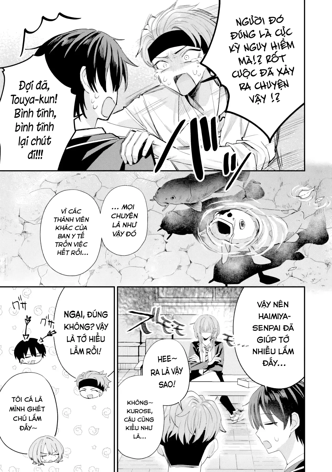 Haimiya-Senpai Không Chỉ Đáng Sợ Mà Còn Dễ Thương Chap 16 - Next Chap 15