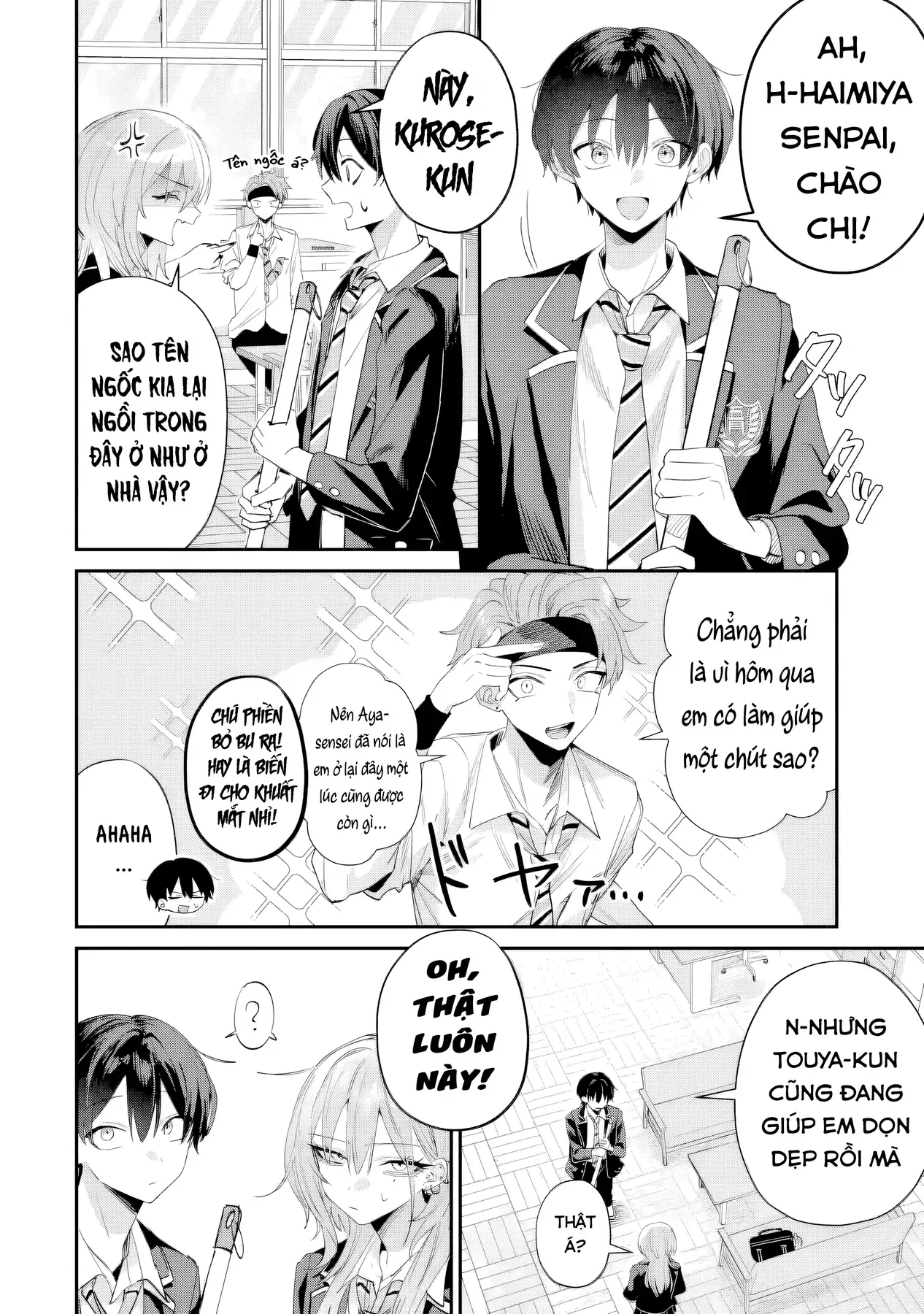 Haimiya-Senpai Không Chỉ Đáng Sợ Mà Còn Dễ Thương Chap 17 - Next Chap 16