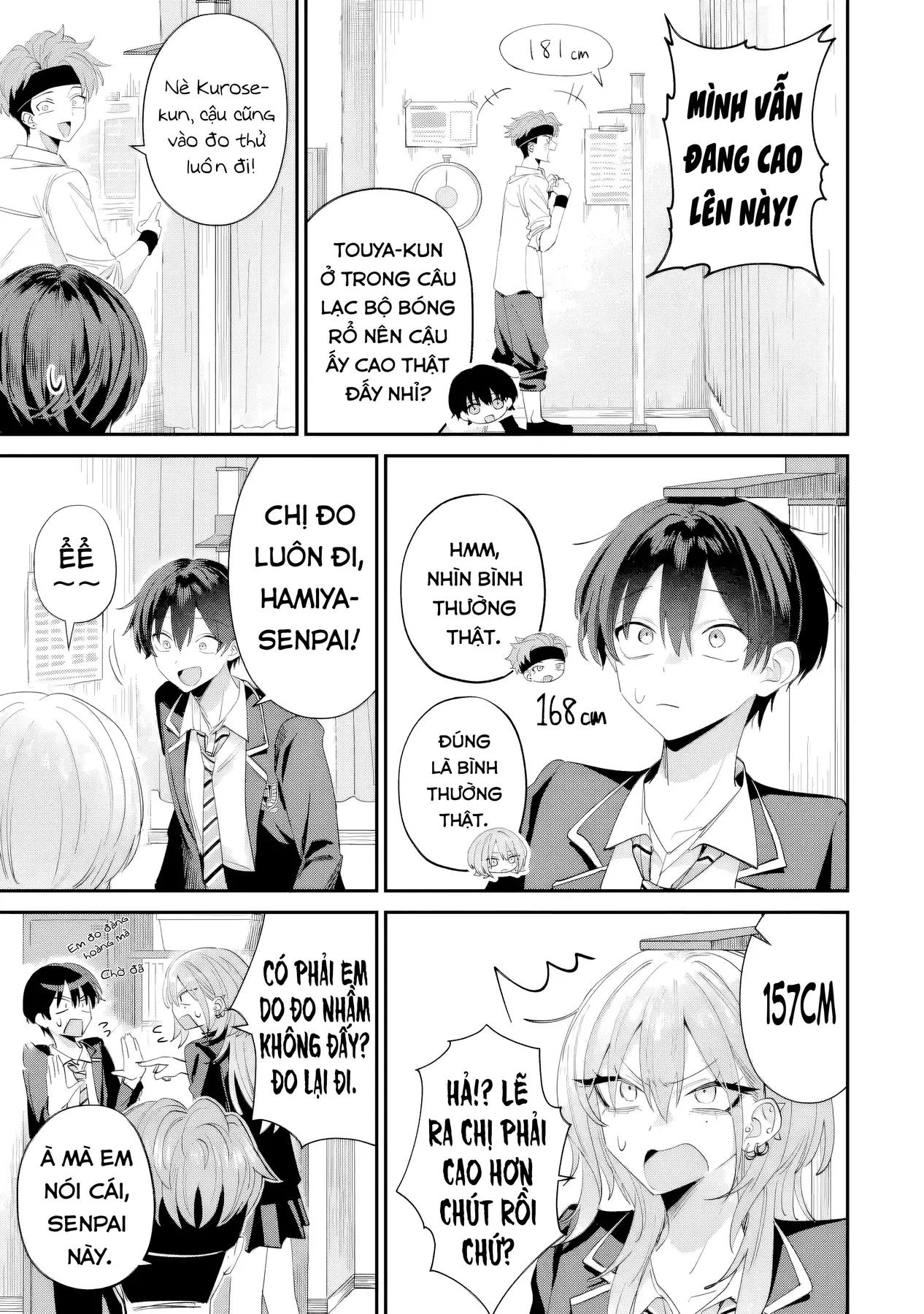 Haimiya-Senpai Không Chỉ Đáng Sợ Mà Còn Dễ Thương Chap 17 - Next Chap 16