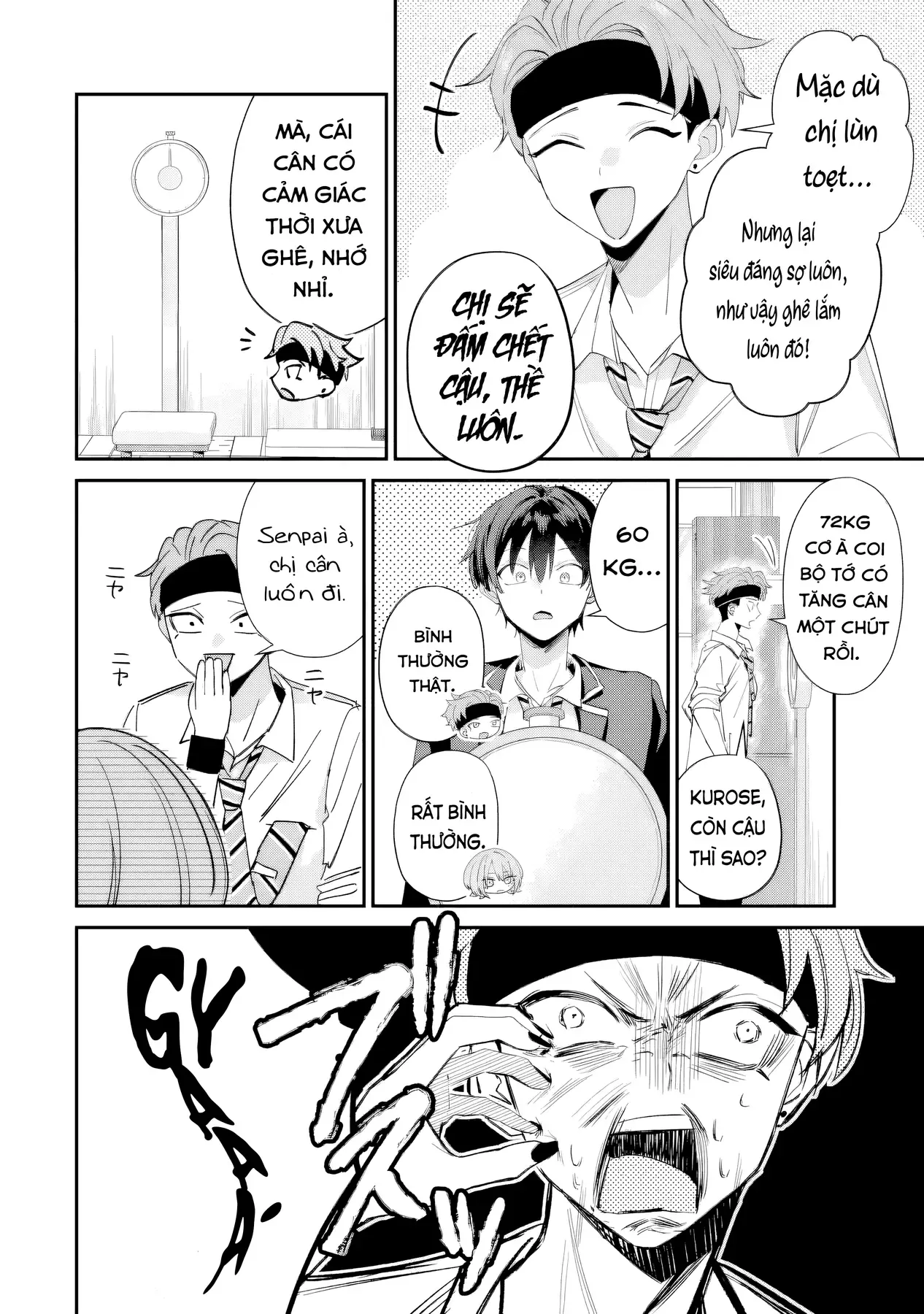 Haimiya-Senpai Không Chỉ Đáng Sợ Mà Còn Dễ Thương Chap 17 - Next Chap 16