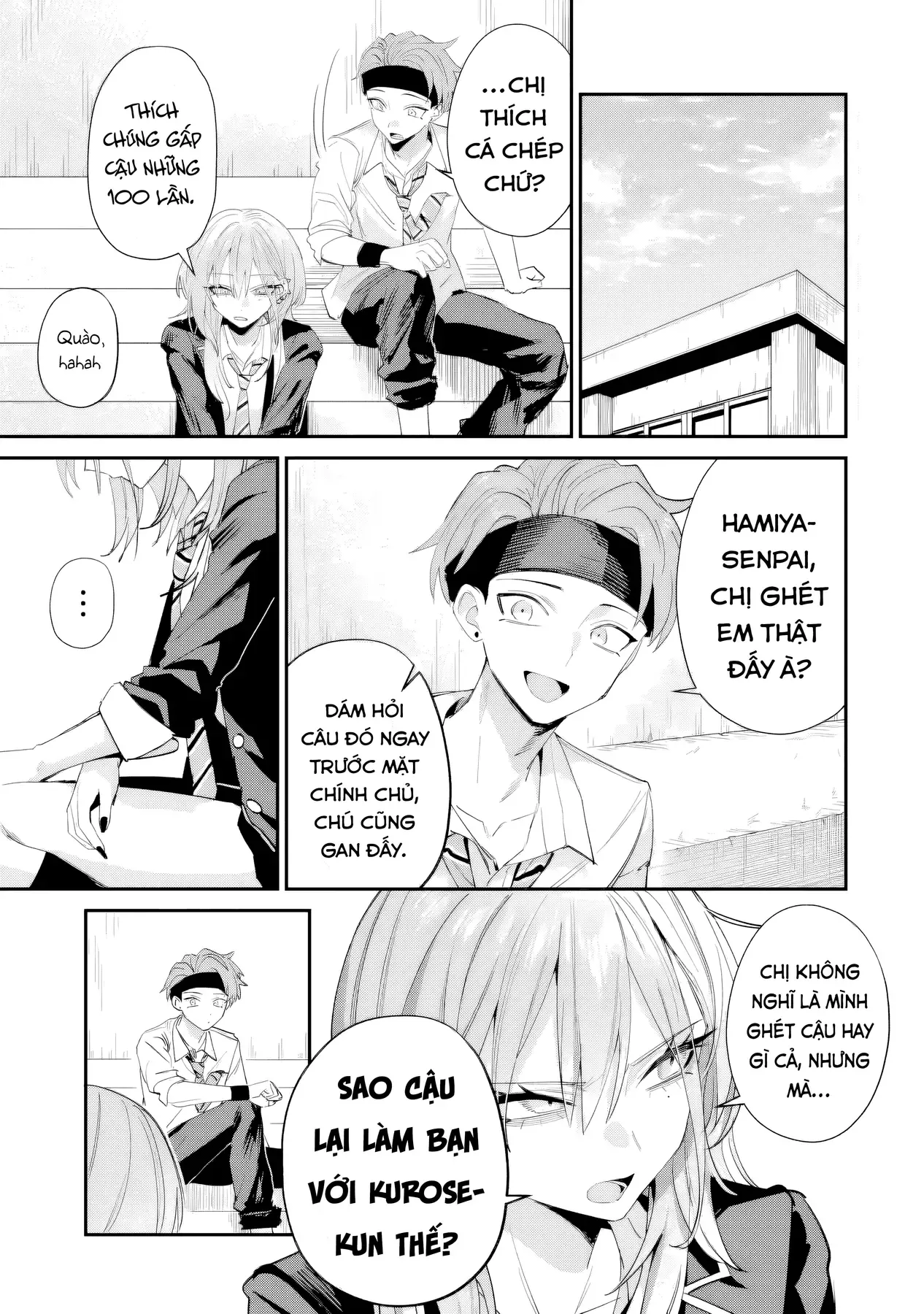 Haimiya-Senpai Không Chỉ Đáng Sợ Mà Còn Dễ Thương Chap 17 - Next Chap 16