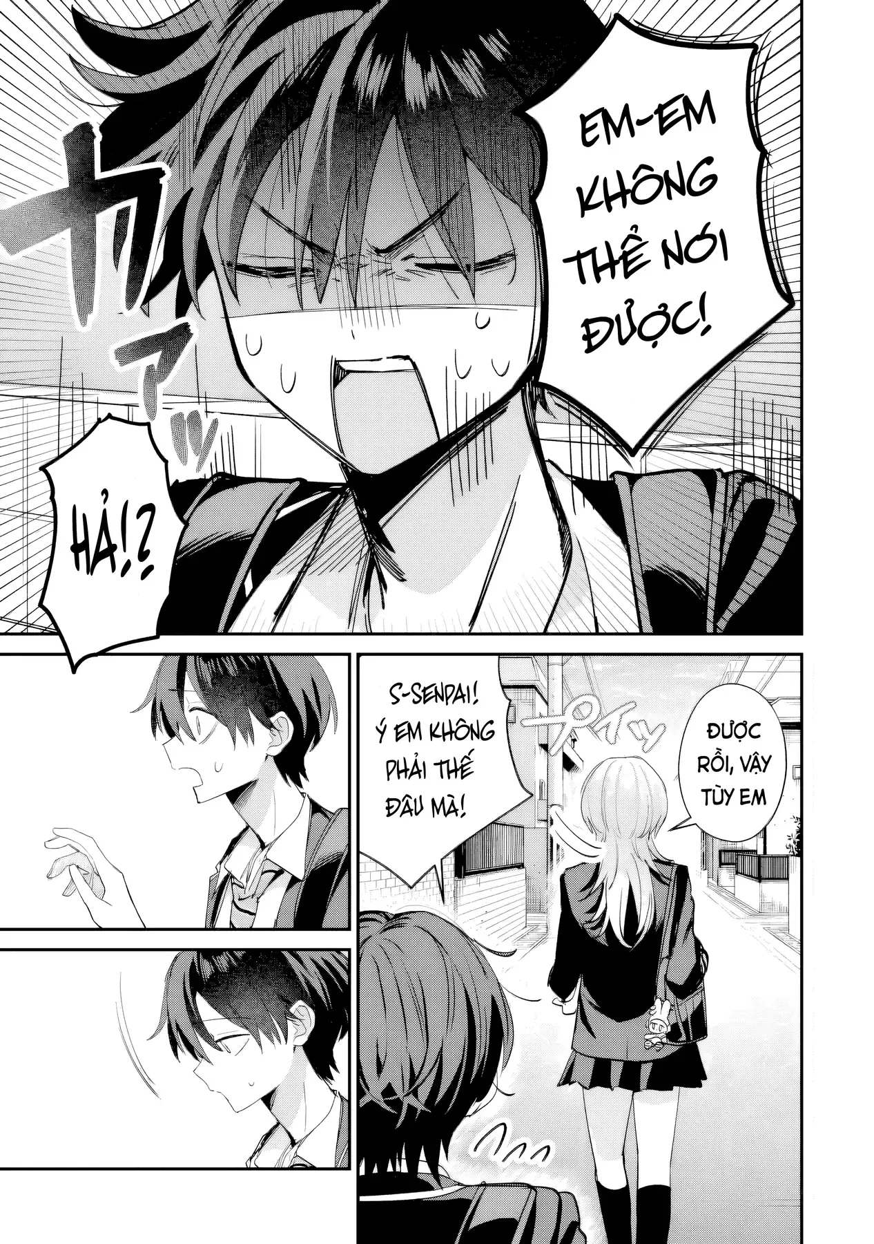 Haimiya-Senpai Không Chỉ Đáng Sợ Mà Còn Dễ Thương Chap 18 - Next Chap 17