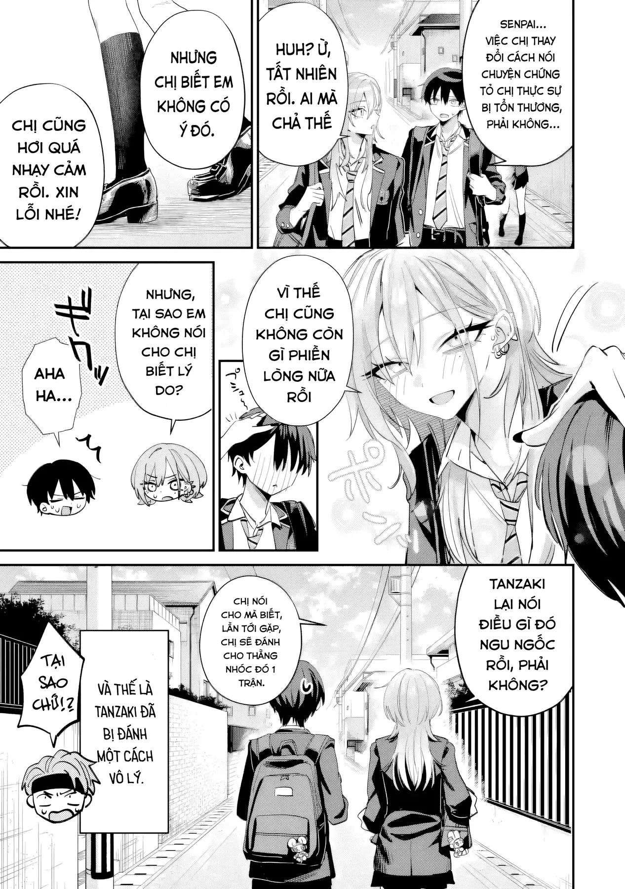 Haimiya-Senpai Không Chỉ Đáng Sợ Mà Còn Dễ Thương Chap 18 - Next Chap 17