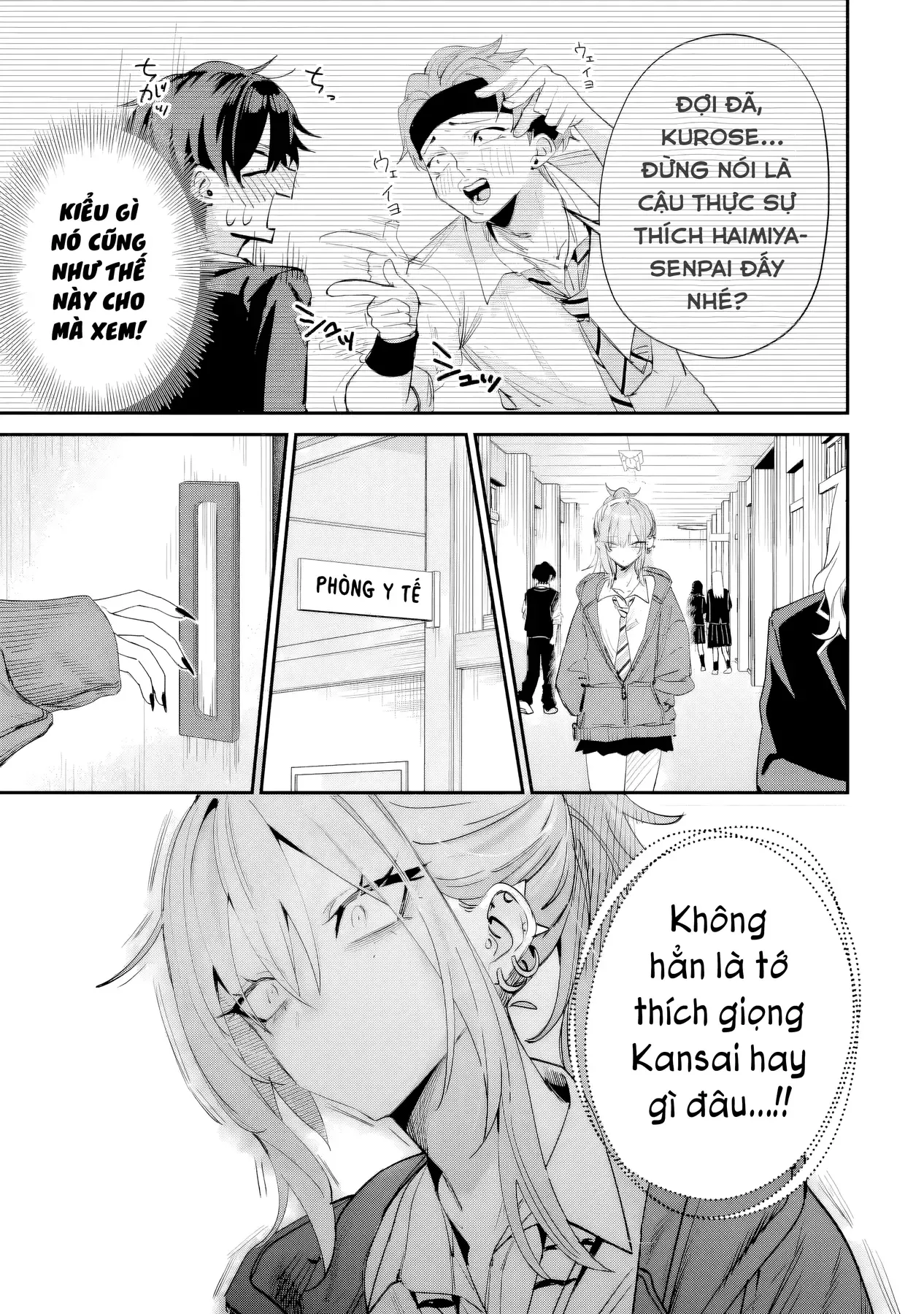 Haimiya-Senpai Không Chỉ Đáng Sợ Mà Còn Dễ Thương Chap 18 - Next Chap 17