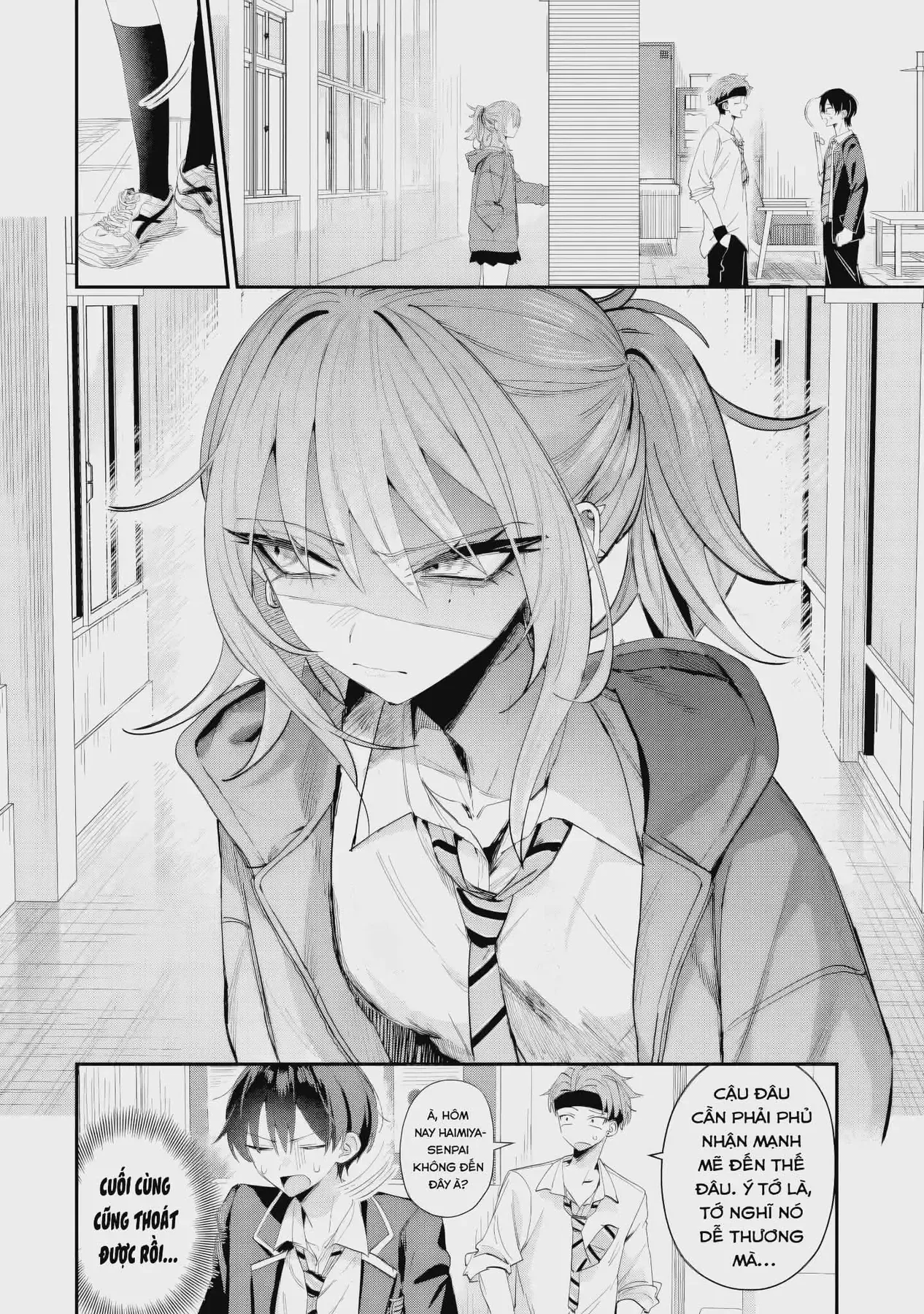 Haimiya-Senpai Không Chỉ Đáng Sợ Mà Còn Dễ Thương Chap 18 - Next Chap 17