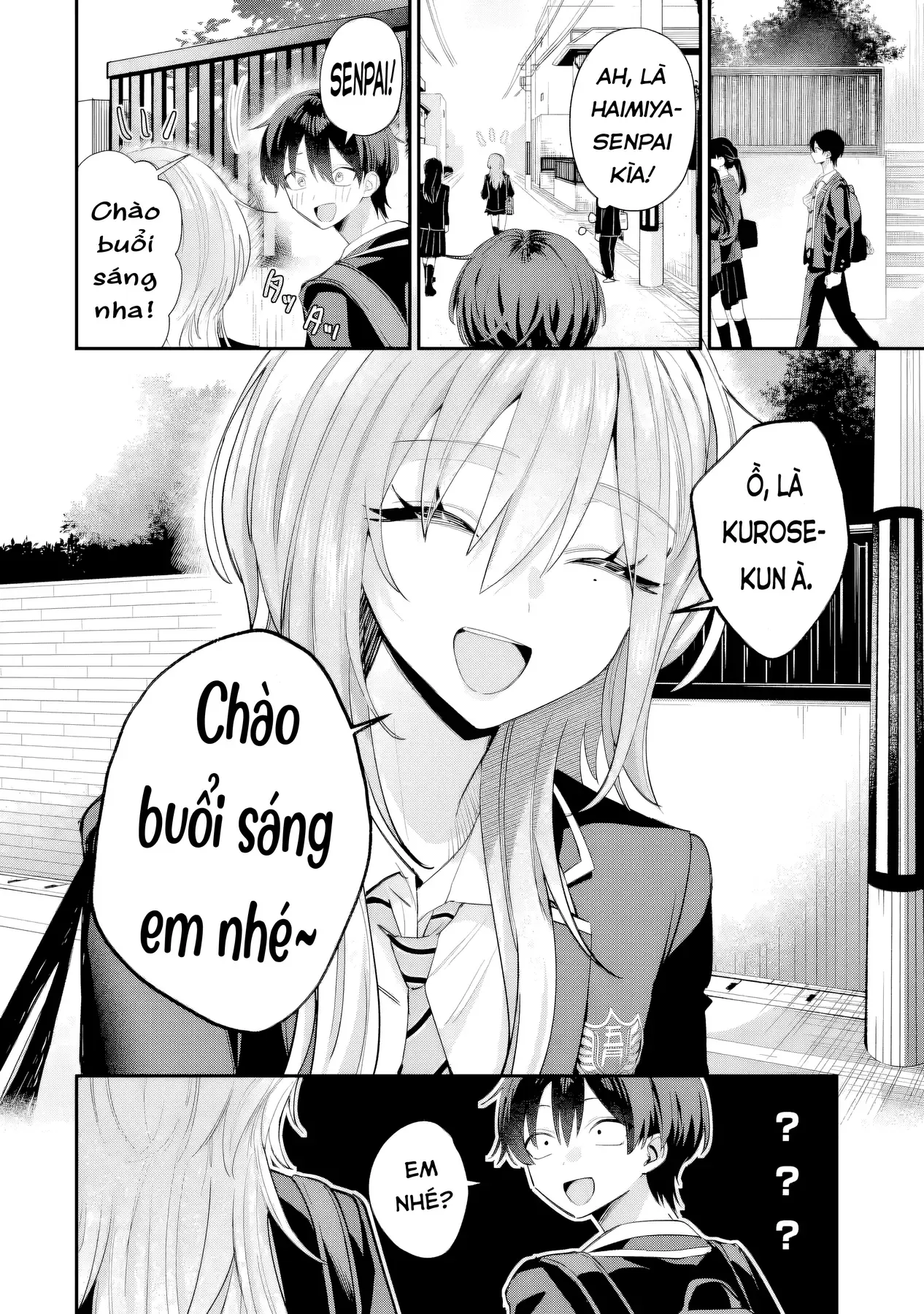 Haimiya-Senpai Không Chỉ Đáng Sợ Mà Còn Dễ Thương Chap 18 - Next Chap 17