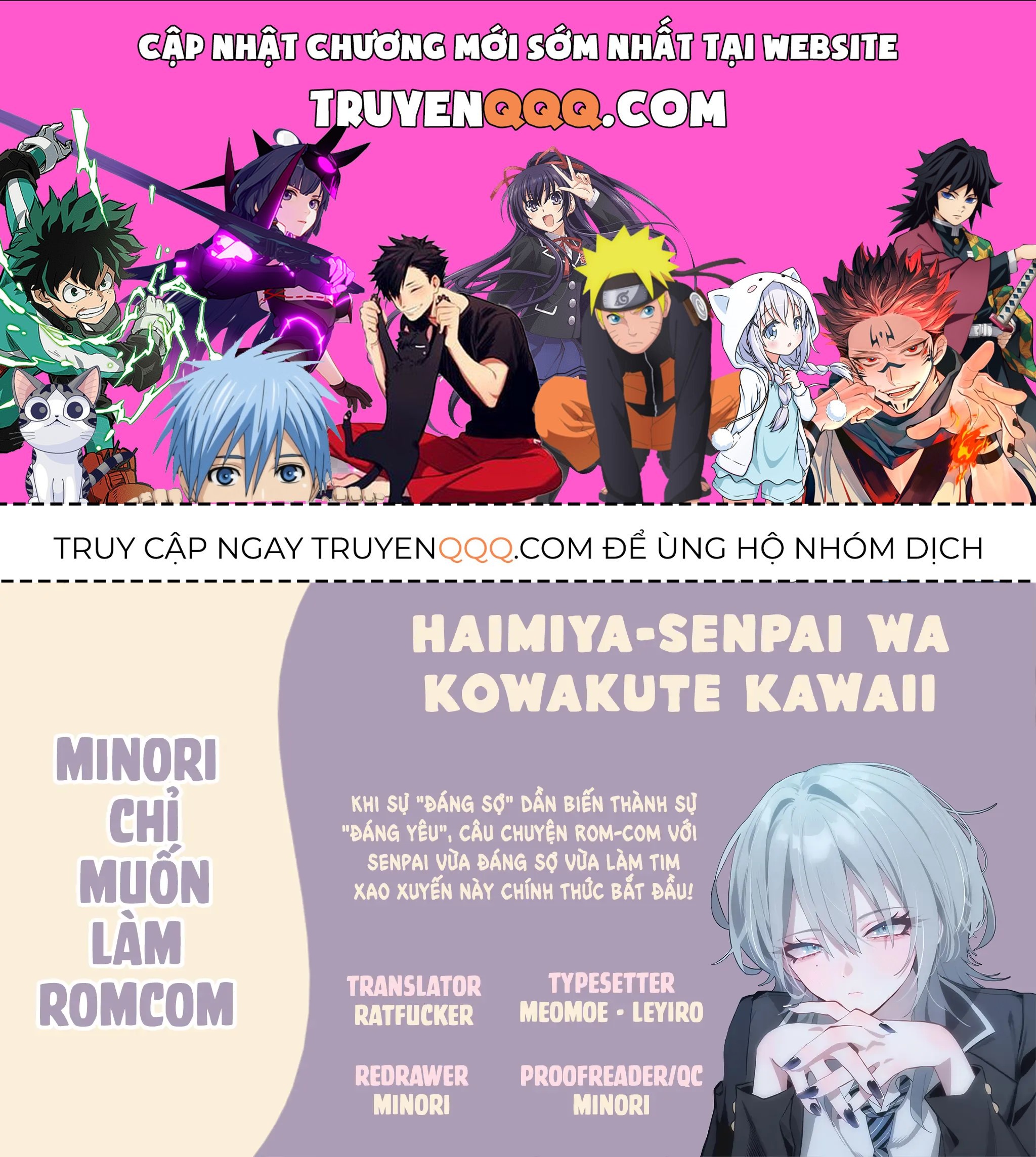 Haimiya-Senpai Không Chỉ Đáng Sợ Mà Còn Dễ Thương Chap 19 - Next Chap 18