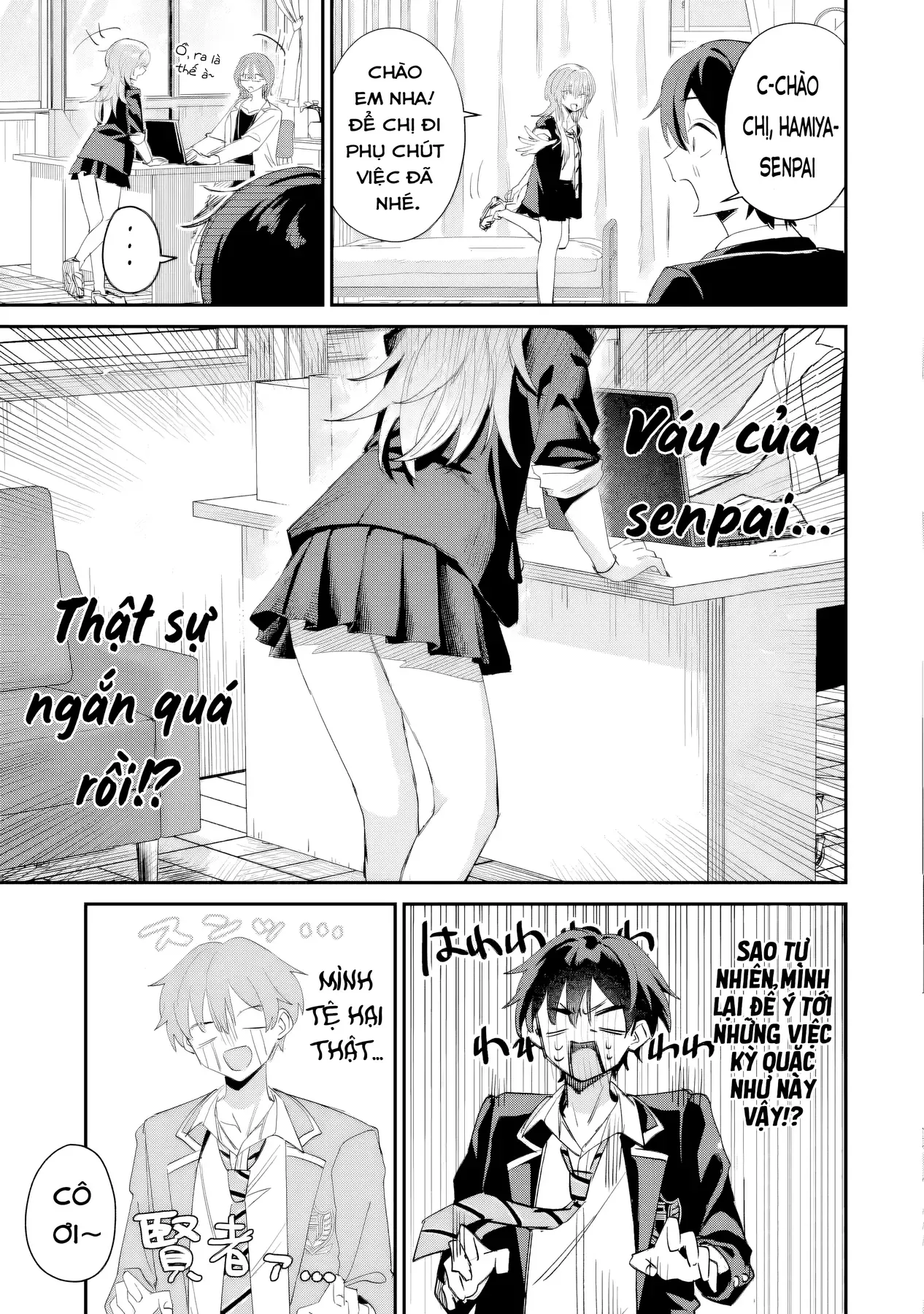 Haimiya-Senpai Không Chỉ Đáng Sợ Mà Còn Dễ Thương Chap 19 - Next Chap 18