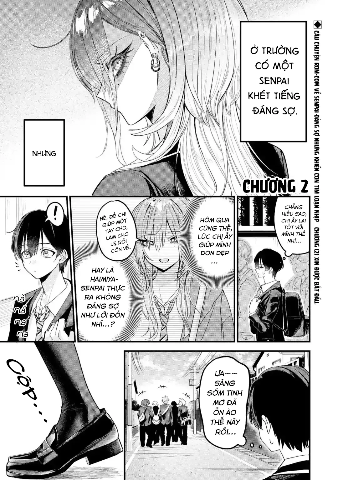 Haimiya-Senpai Không Chỉ Đáng Sợ Mà Còn Dễ Thương Chap 2 - Next Chap 1