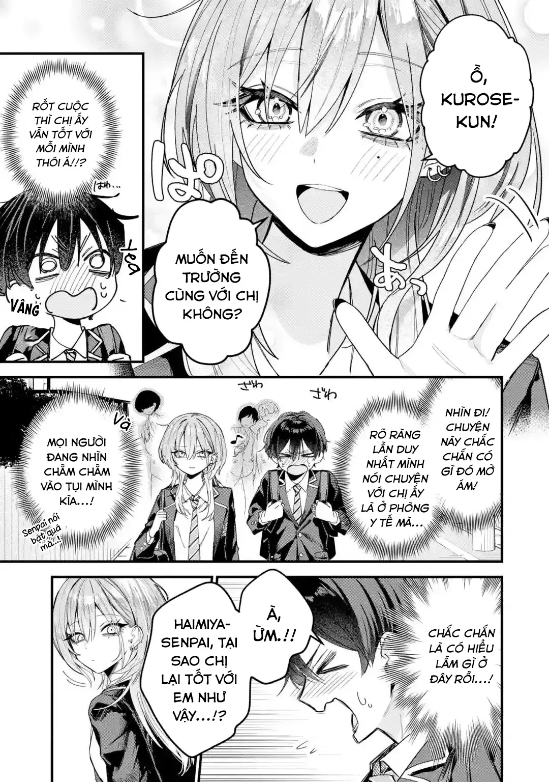 Haimiya-Senpai Không Chỉ Đáng Sợ Mà Còn Dễ Thương Chap 2 - Next Chap 1