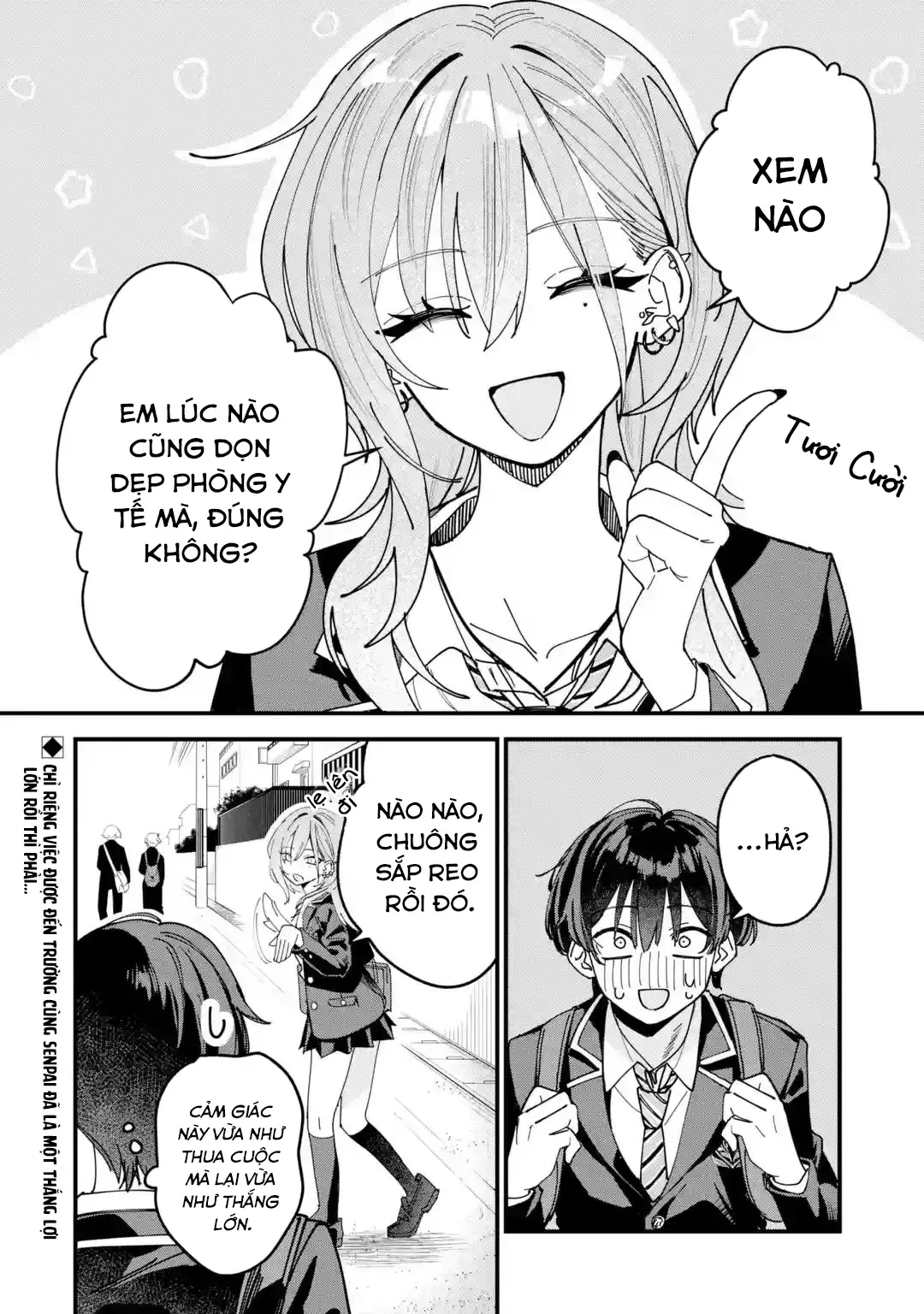 Haimiya-Senpai Không Chỉ Đáng Sợ Mà Còn Dễ Thương Chap 2 - Next Chap 1