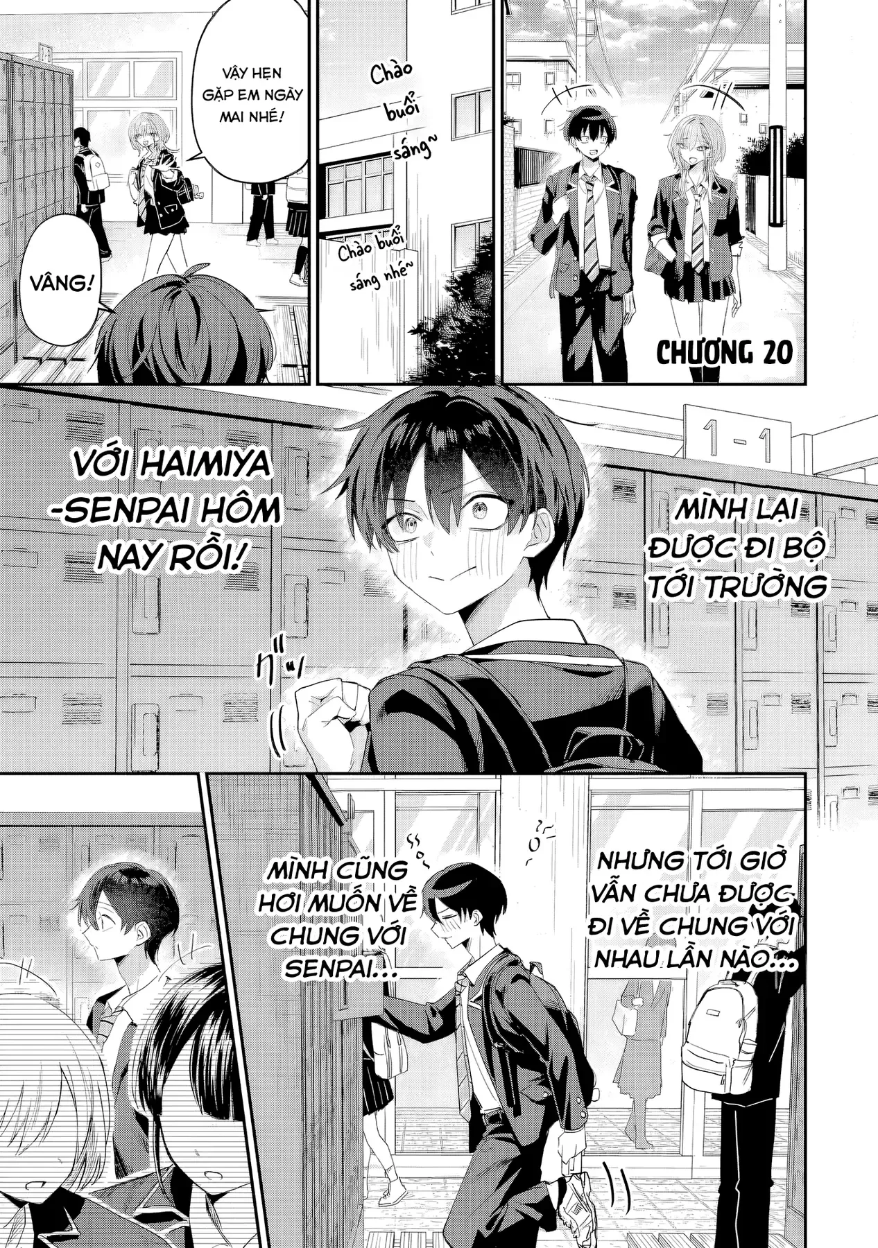 Haimiya-Senpai Không Chỉ Đáng Sợ Mà Còn Dễ Thương Chap 20 - Next Chap 19