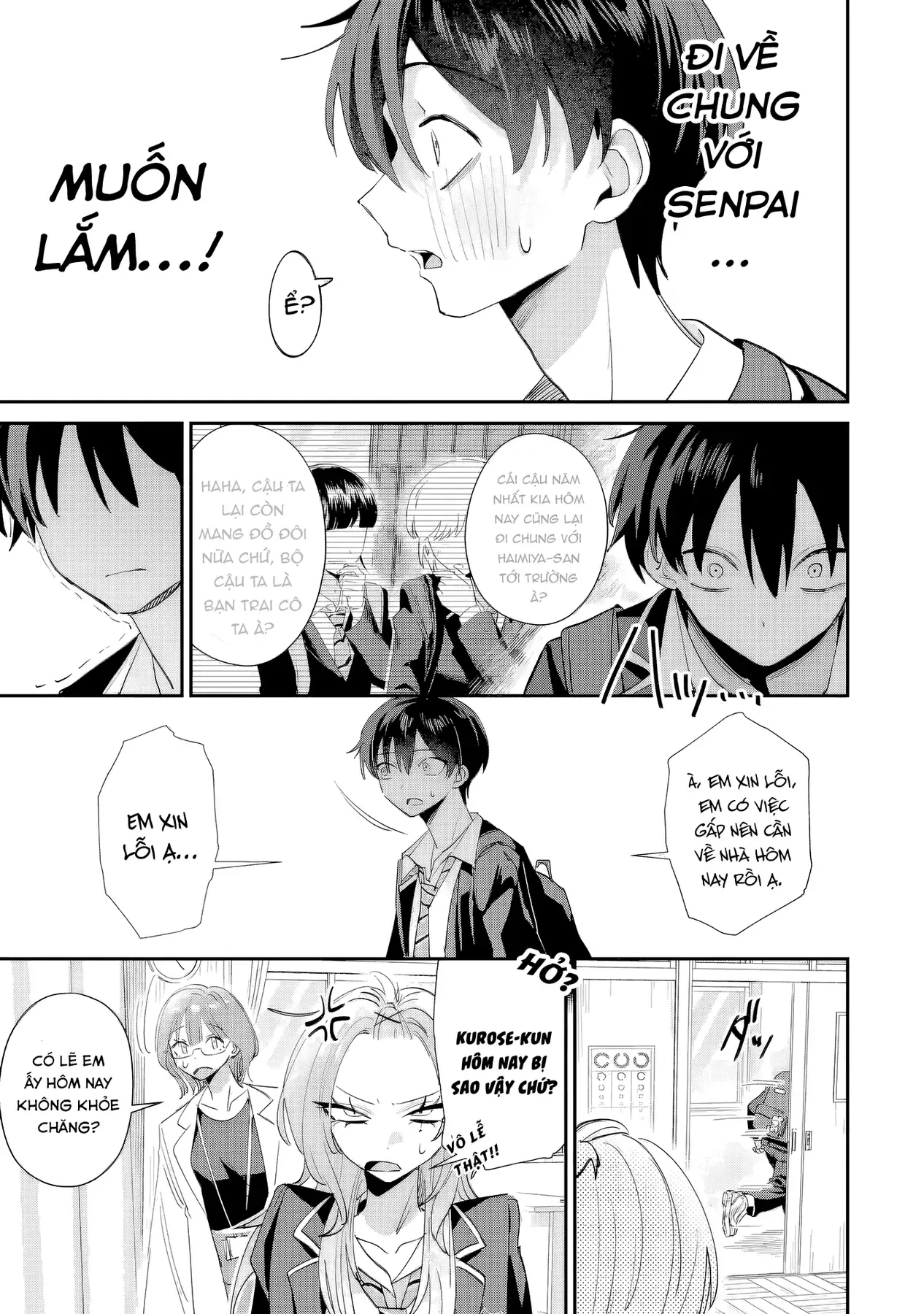 Haimiya-Senpai Không Chỉ Đáng Sợ Mà Còn Dễ Thương Chap 20 - Next Chap 19