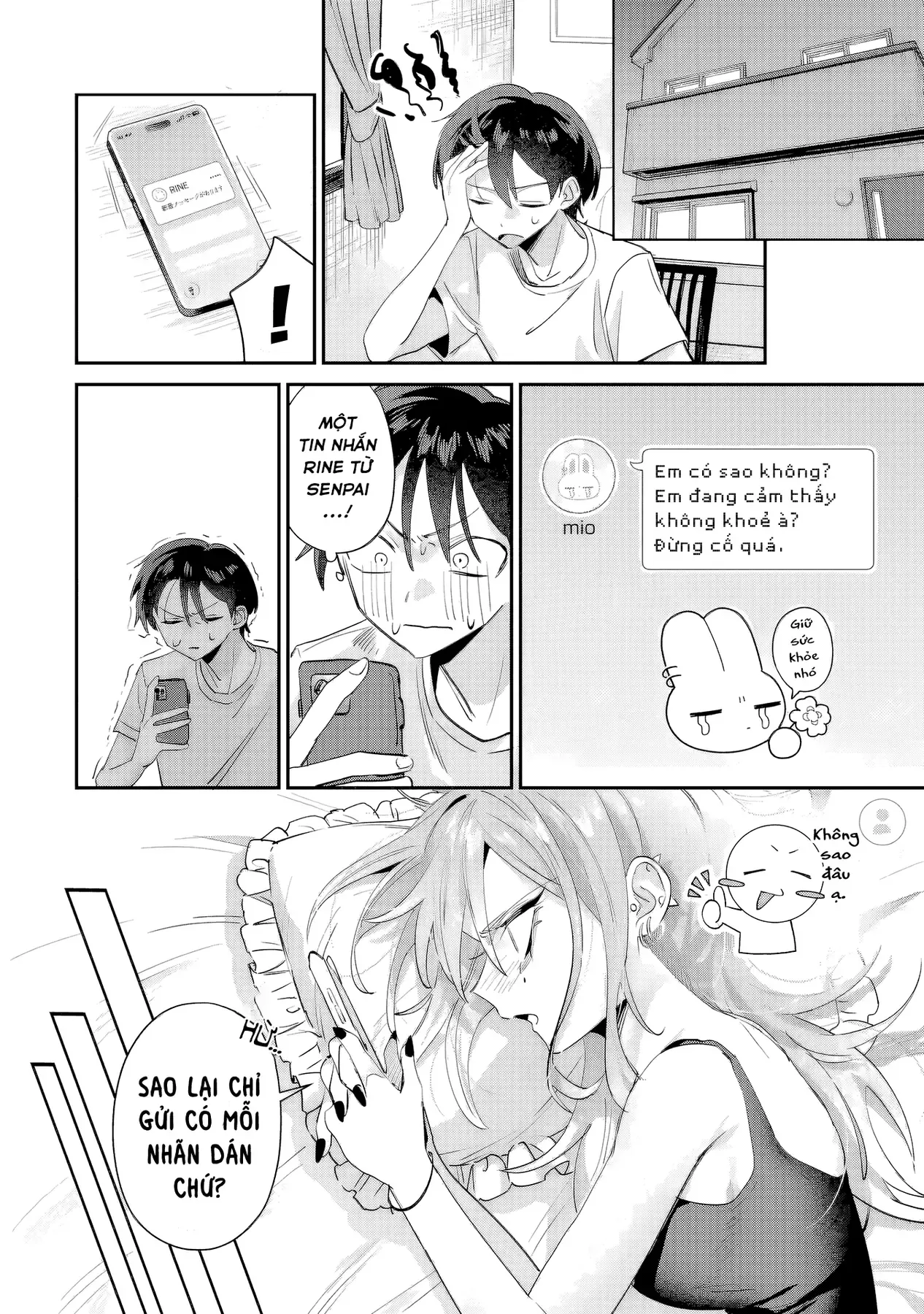 Haimiya-Senpai Không Chỉ Đáng Sợ Mà Còn Dễ Thương Chap 20 - Next Chap 19