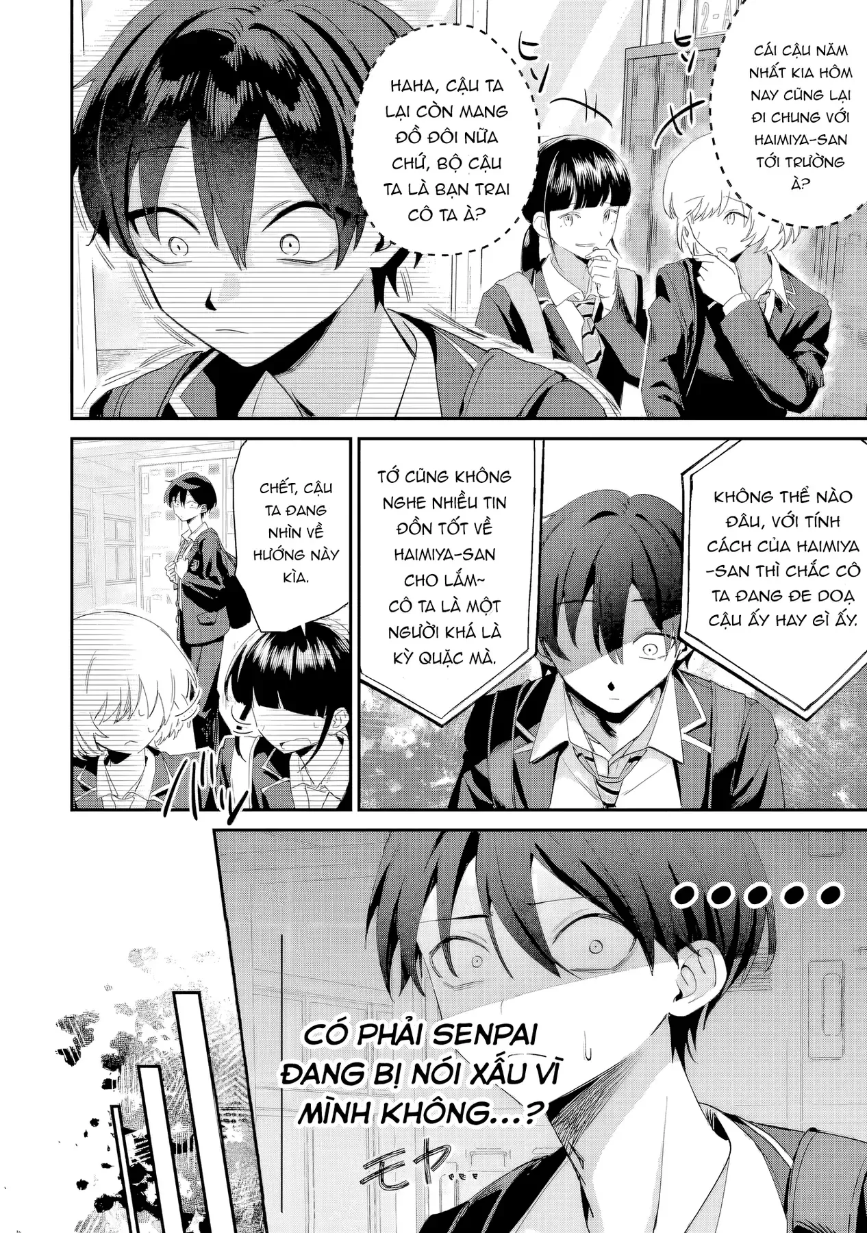 Haimiya-Senpai Không Chỉ Đáng Sợ Mà Còn Dễ Thương Chap 20 - Next Chap 19