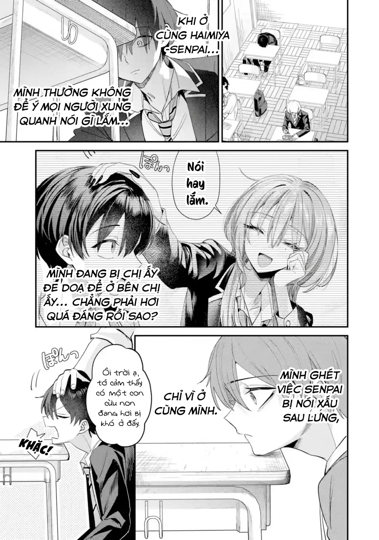 Haimiya-Senpai Không Chỉ Đáng Sợ Mà Còn Dễ Thương Chap 20 - Next Chap 19