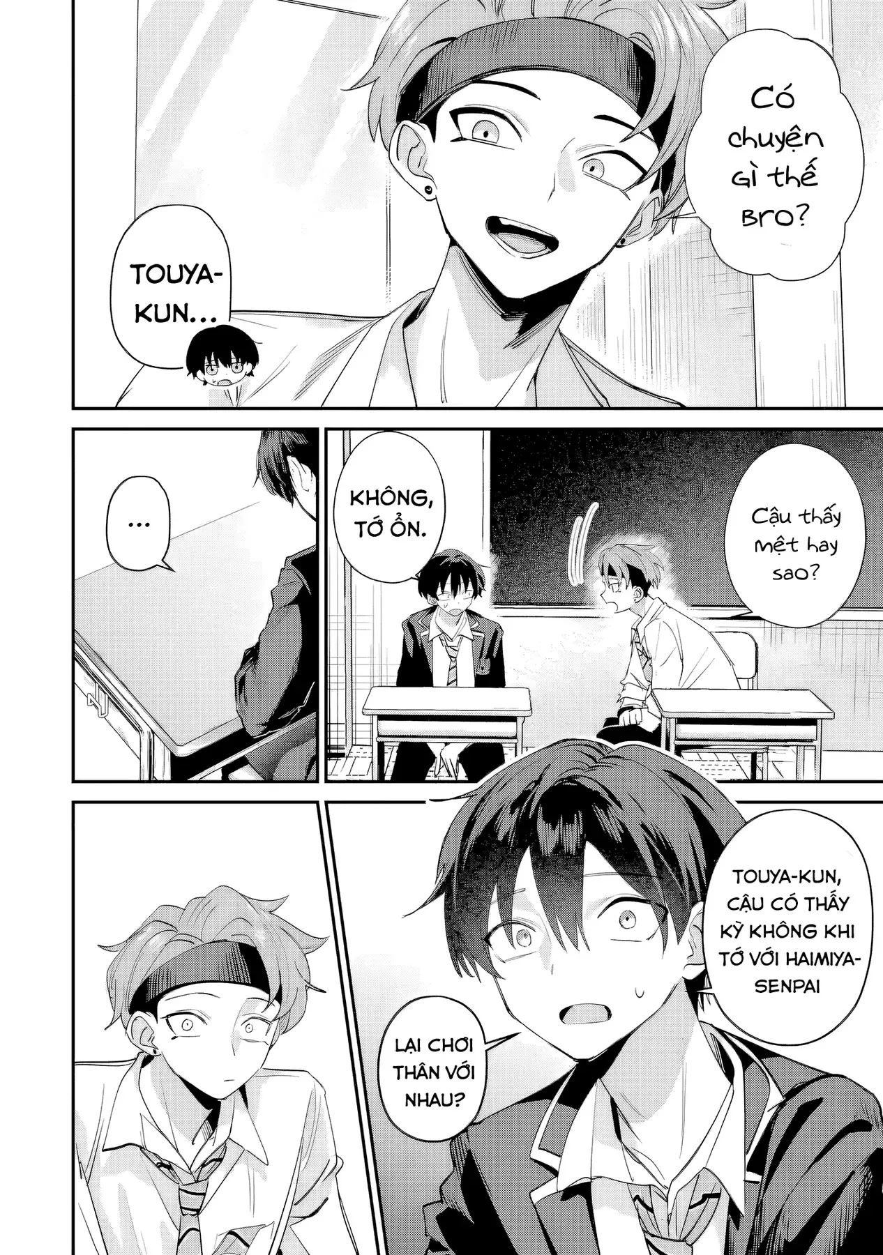 Haimiya-Senpai Không Chỉ Đáng Sợ Mà Còn Dễ Thương Chap 20 - Next Chap 19