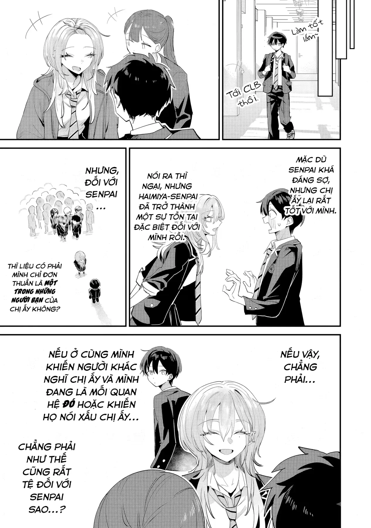 Haimiya-Senpai Không Chỉ Đáng Sợ Mà Còn Dễ Thương Chap 20 - Next Chap 19