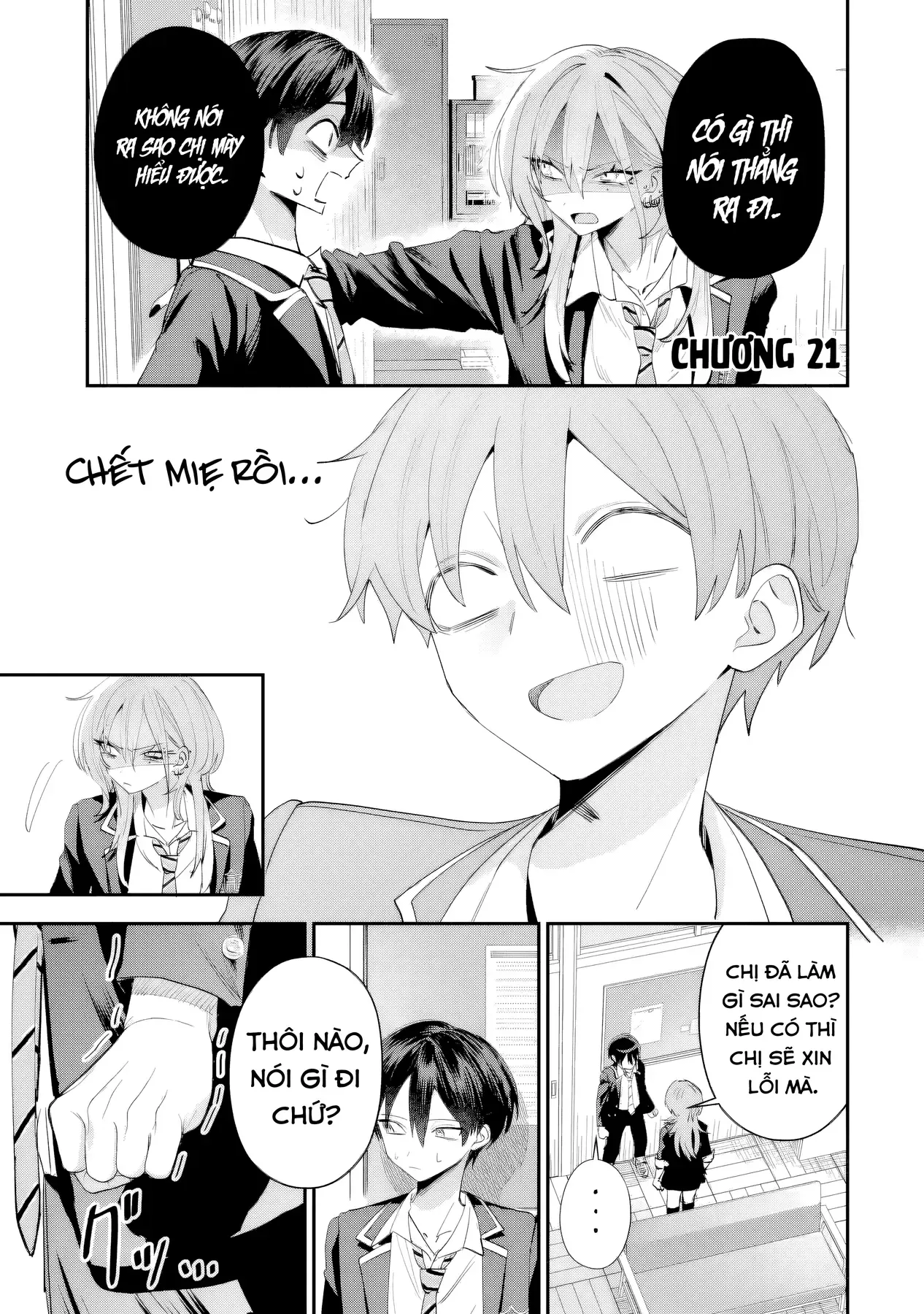 Haimiya-Senpai Không Chỉ Đáng Sợ Mà Còn Dễ Thương Chap 21 - Next Chap 20