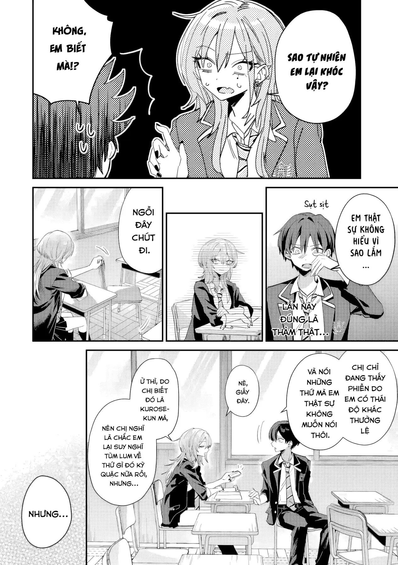 Haimiya-Senpai Không Chỉ Đáng Sợ Mà Còn Dễ Thương Chap 22 - Next Chap 21