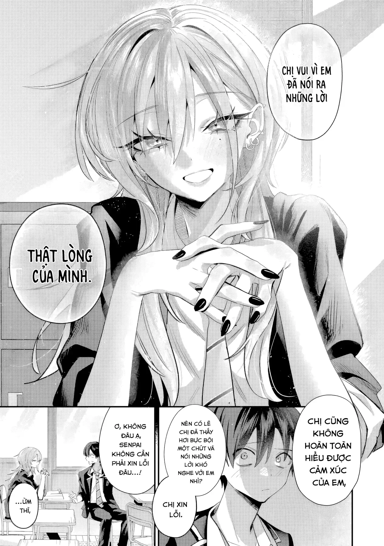 Haimiya-Senpai Không Chỉ Đáng Sợ Mà Còn Dễ Thương Chap 22 - Next Chap 21