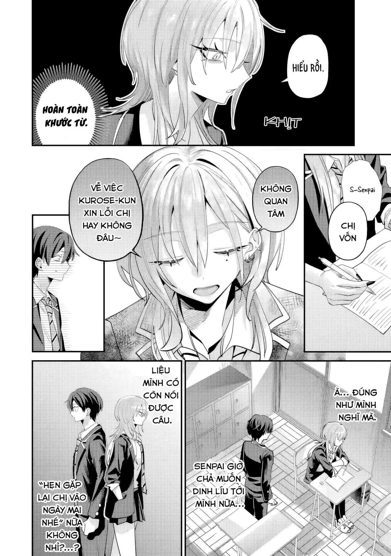 Haimiya-Senpai Không Chỉ Đáng Sợ Mà Còn Dễ Thương Chap 22 - Next Chap 21