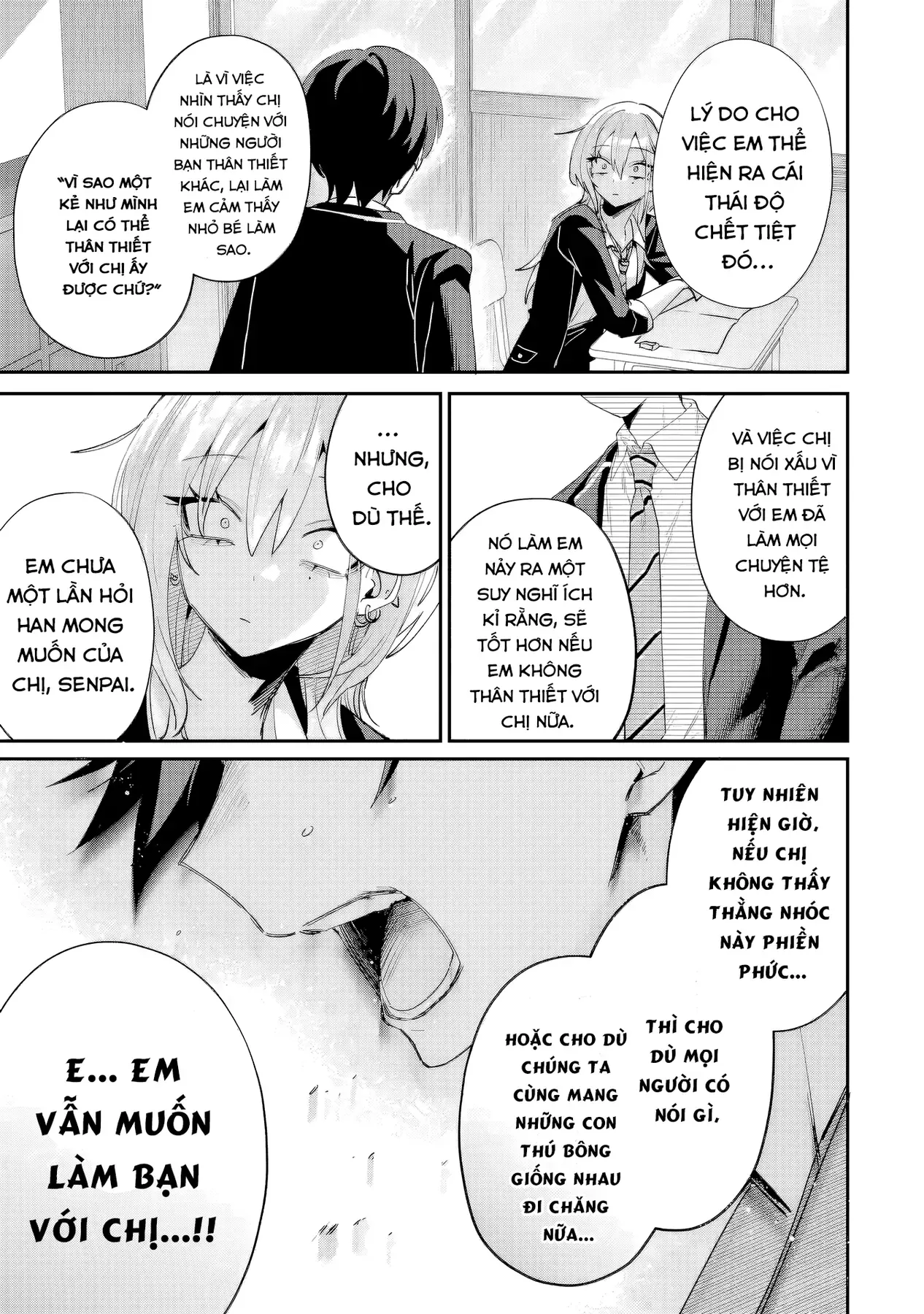 Haimiya-Senpai Không Chỉ Đáng Sợ Mà Còn Dễ Thương Chap 22 - Next Chap 21
