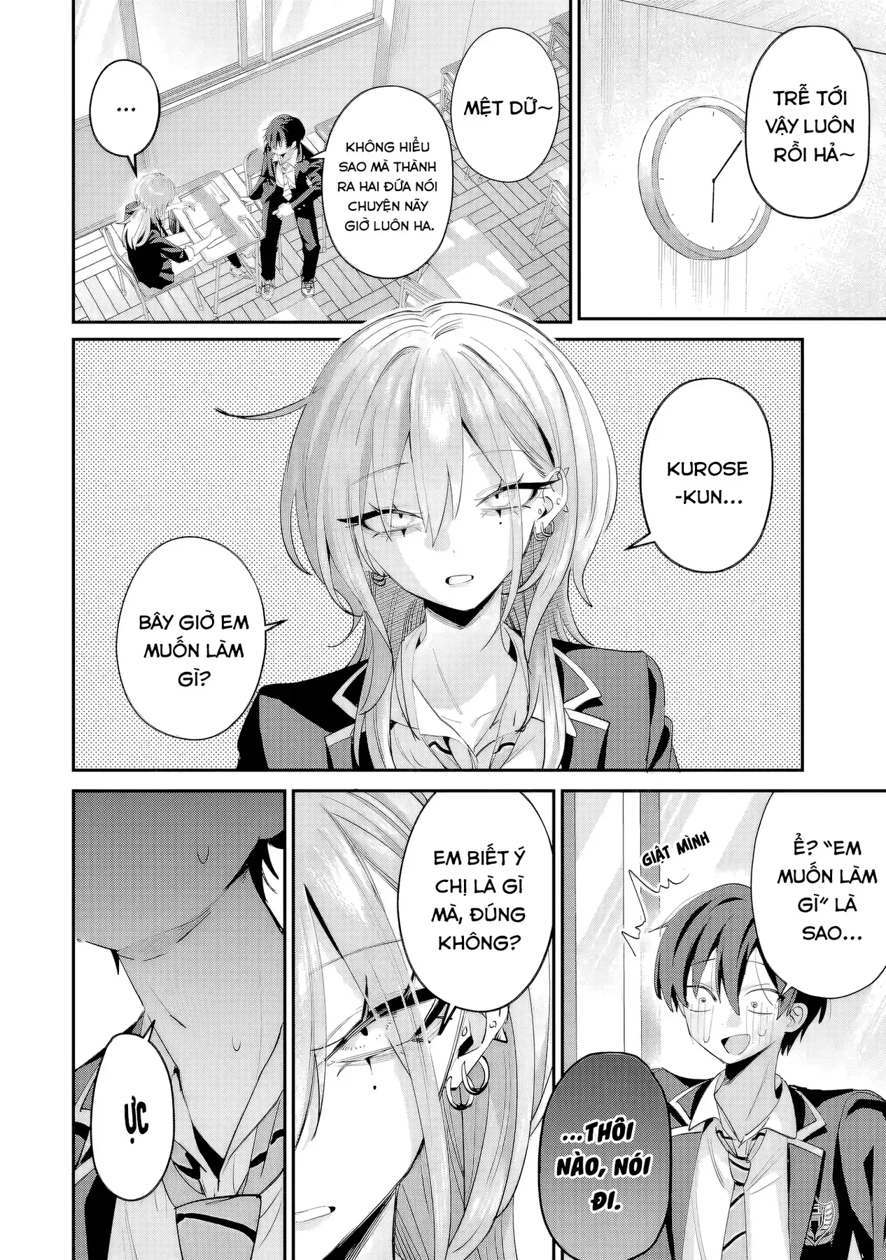 Haimiya-Senpai Không Chỉ Đáng Sợ Mà Còn Dễ Thương Chap 24 - Next Chap 23