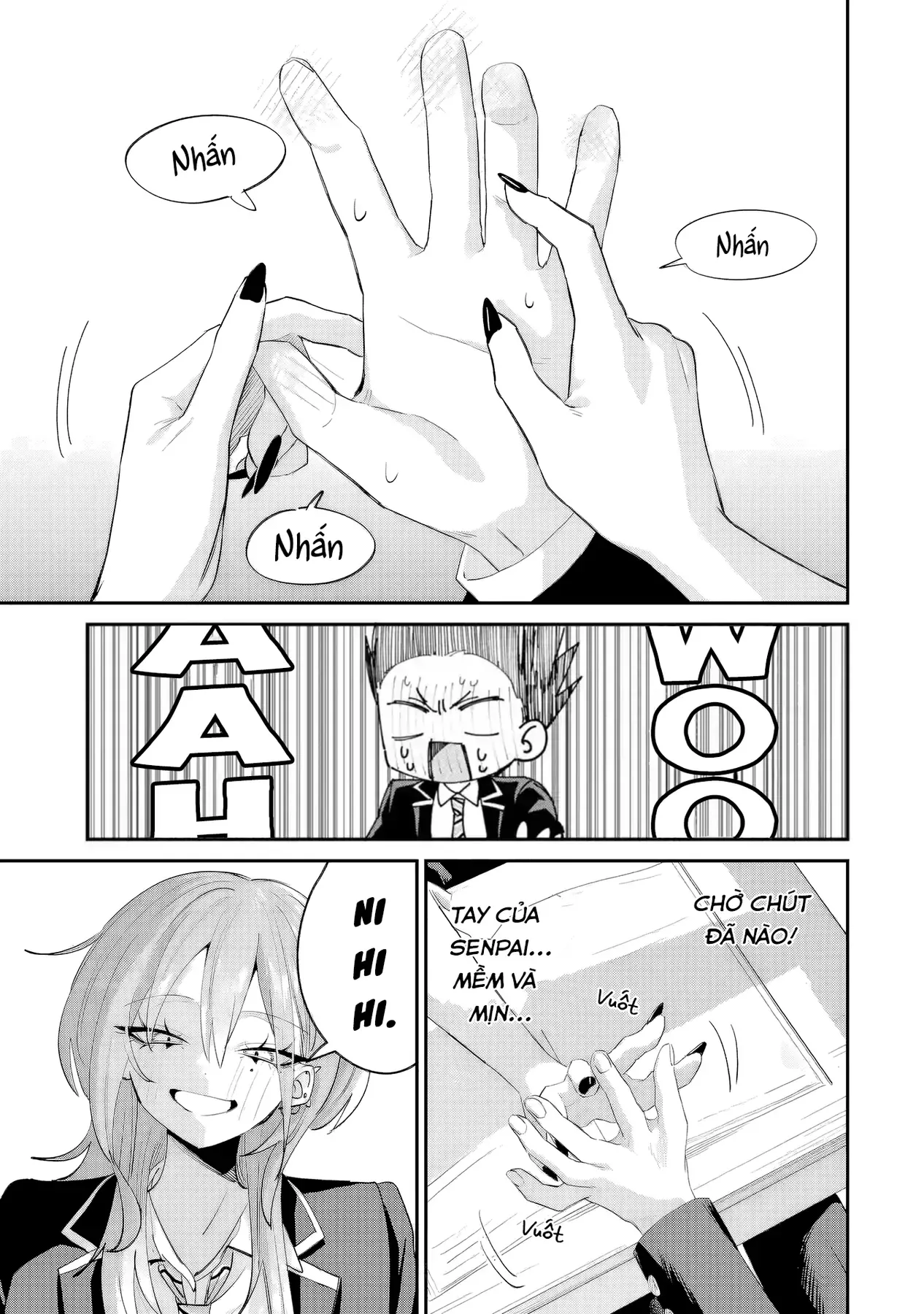 Haimiya-Senpai Không Chỉ Đáng Sợ Mà Còn Dễ Thương Chap 24 - Next Chap 23