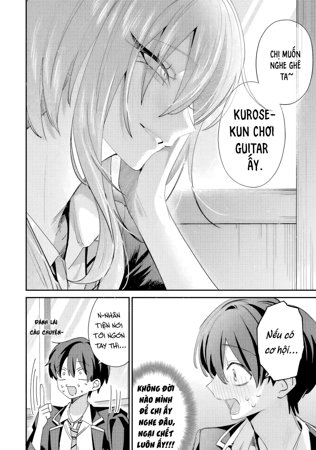 Haimiya-Senpai Không Chỉ Đáng Sợ Mà Còn Dễ Thương Chap 24 - Next Chap 23