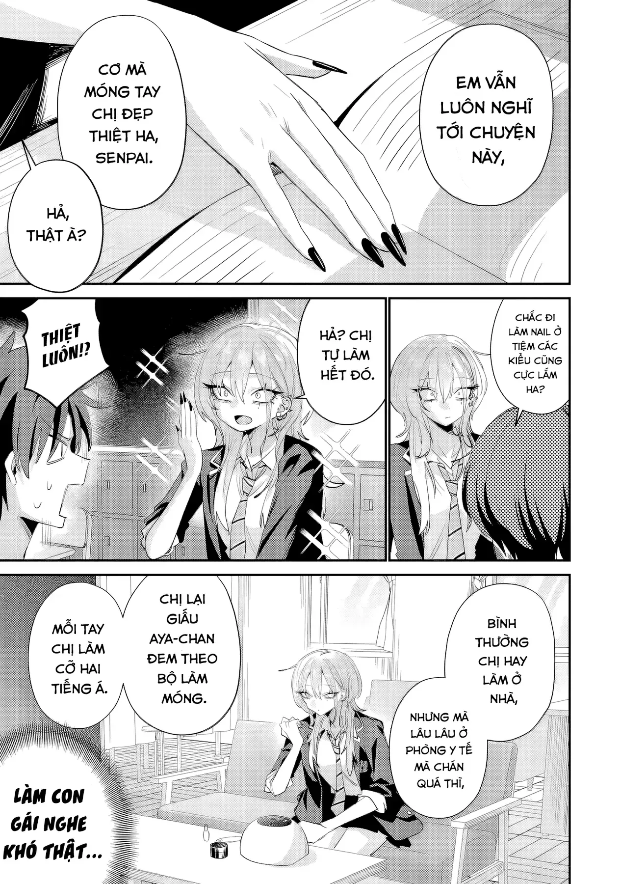 Haimiya-Senpai Không Chỉ Đáng Sợ Mà Còn Dễ Thương Chap 24 - Next Chap 23