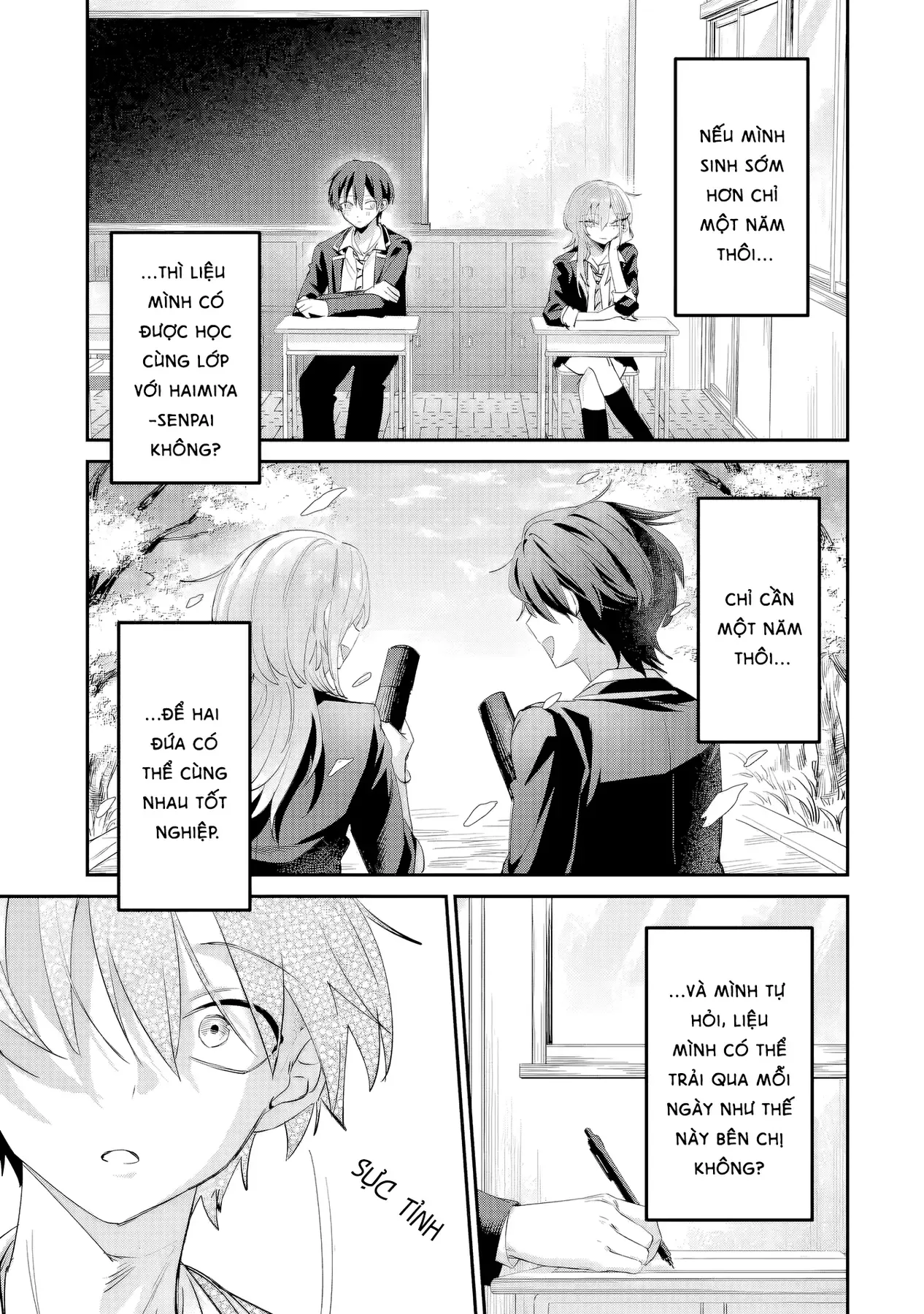 Haimiya-Senpai Không Chỉ Đáng Sợ Mà Còn Dễ Thương Chap 24 - Next Chap 23
