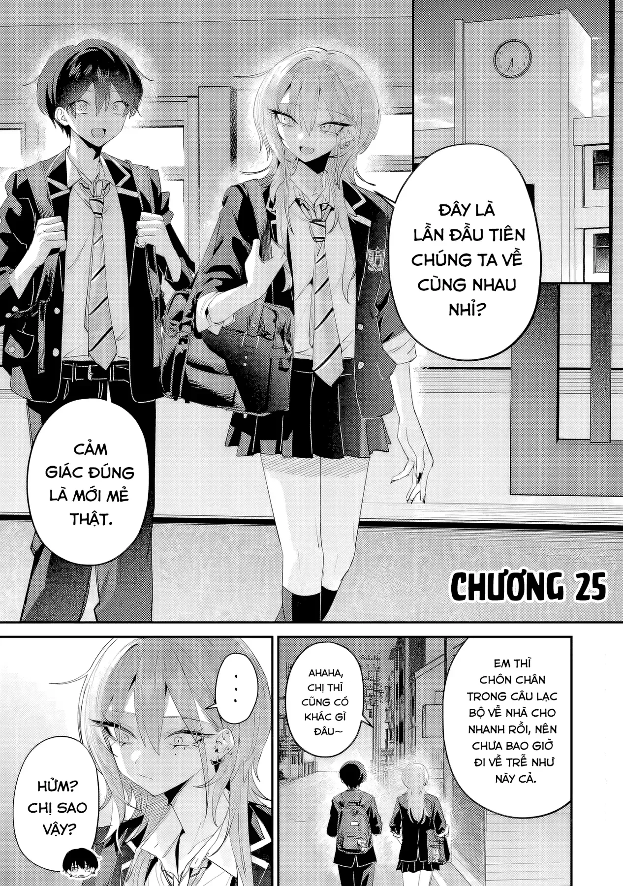 Haimiya-Senpai Không Chỉ Đáng Sợ Mà Còn Dễ Thương Chap 25 - Next Chap 24