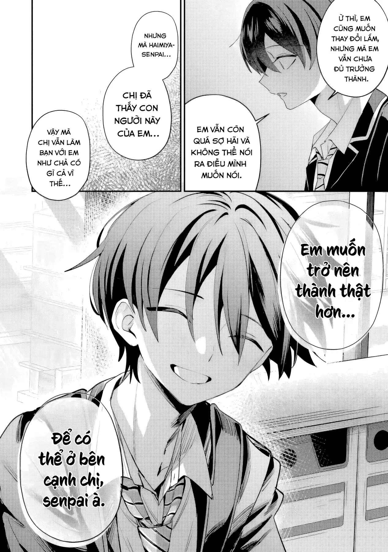 Haimiya-Senpai Không Chỉ Đáng Sợ Mà Còn Dễ Thương Chap 25 - Next Chap 24