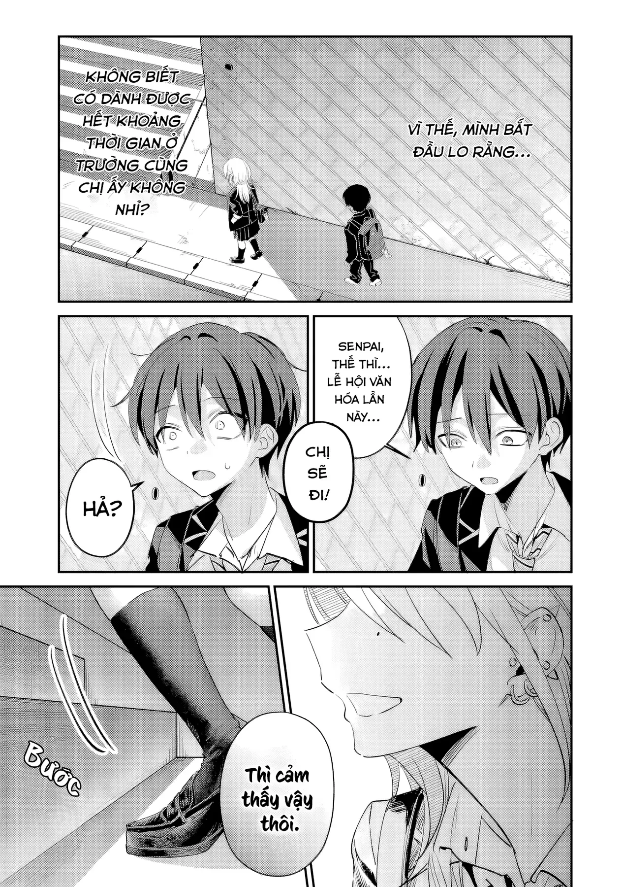 Haimiya-Senpai Không Chỉ Đáng Sợ Mà Còn Dễ Thương Chap 25 - Next Chap 24