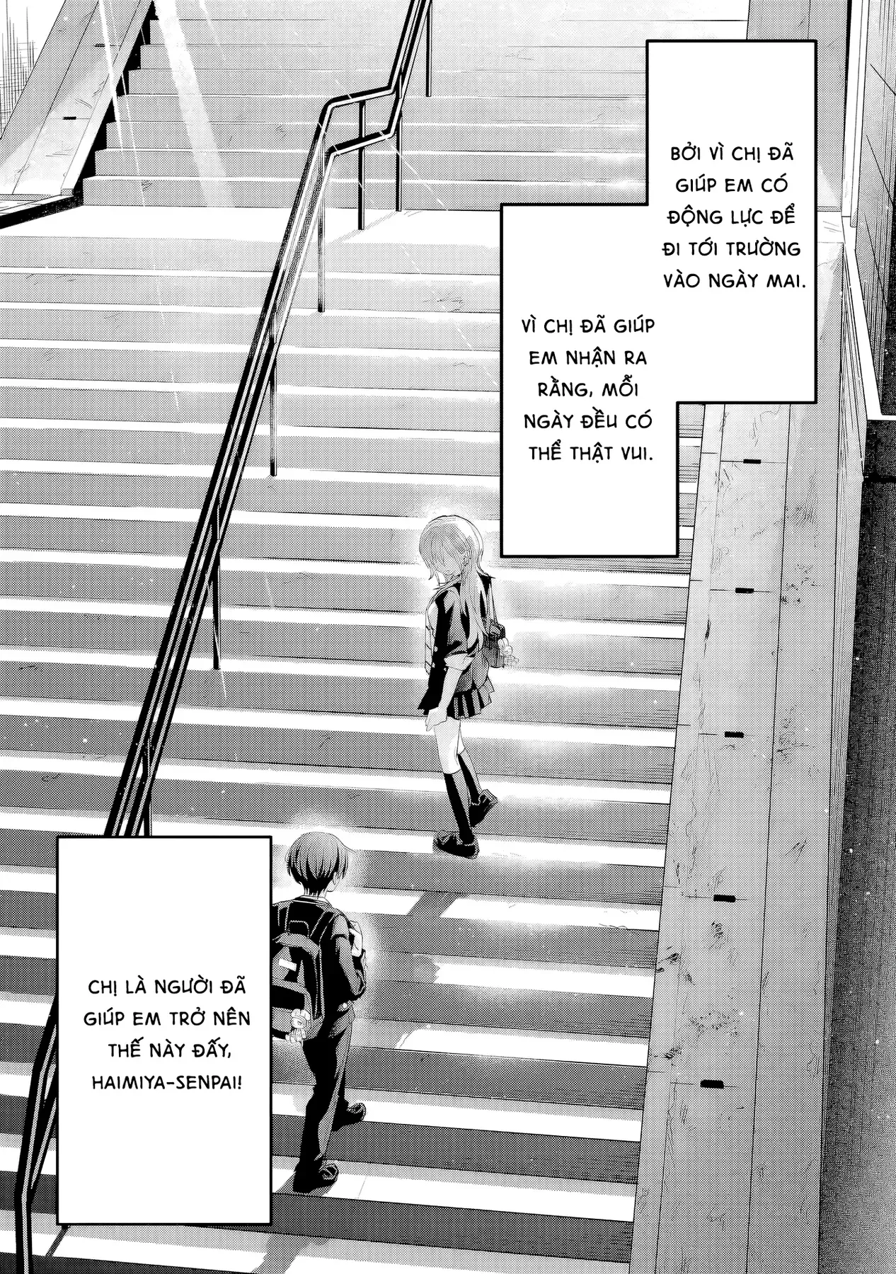 Haimiya-Senpai Không Chỉ Đáng Sợ Mà Còn Dễ Thương Chap 25 - Next Chap 24