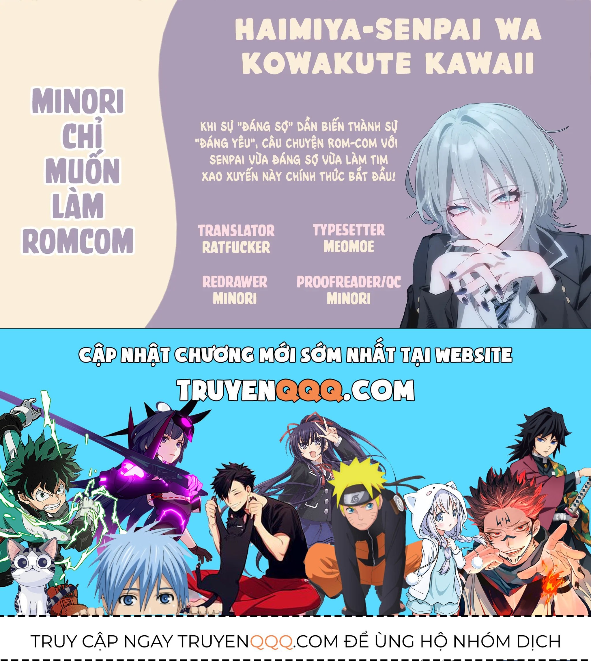 Haimiya-Senpai Không Chỉ Đáng Sợ Mà Còn Dễ Thương Chap 25 - Next Chap 24