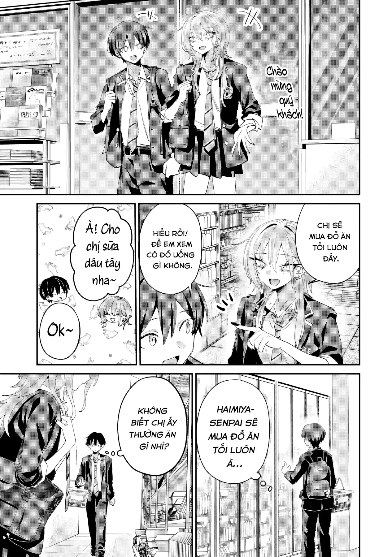Haimiya-Senpai Không Chỉ Đáng Sợ Mà Còn Dễ Thương Chap 25 - Next Chap 24