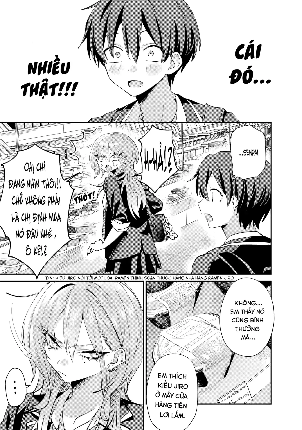 Haimiya-Senpai Không Chỉ Đáng Sợ Mà Còn Dễ Thương Chap 25 - Next Chap 24