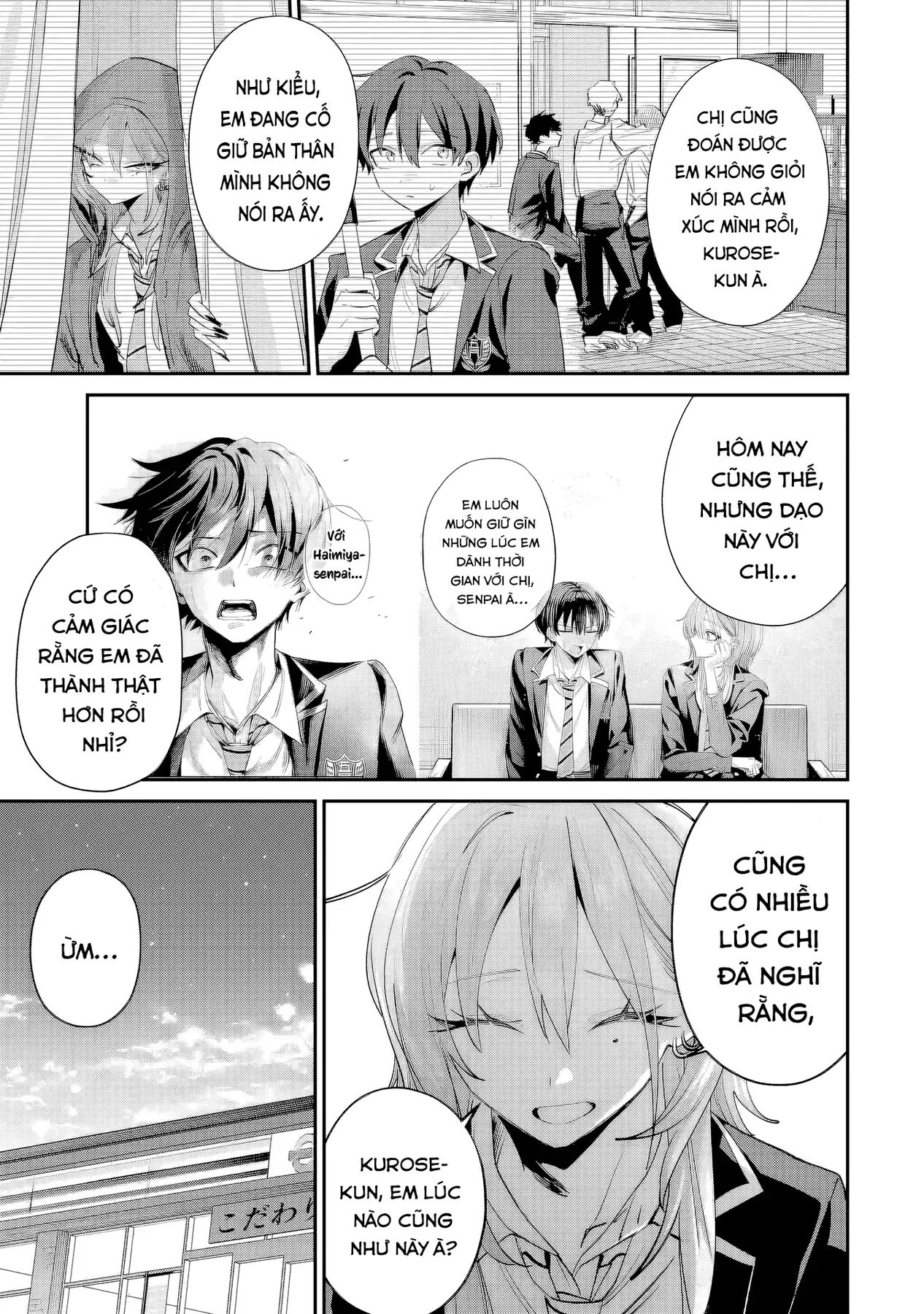 Haimiya-Senpai Không Chỉ Đáng Sợ Mà Còn Dễ Thương Chap 25 - Next Chap 24